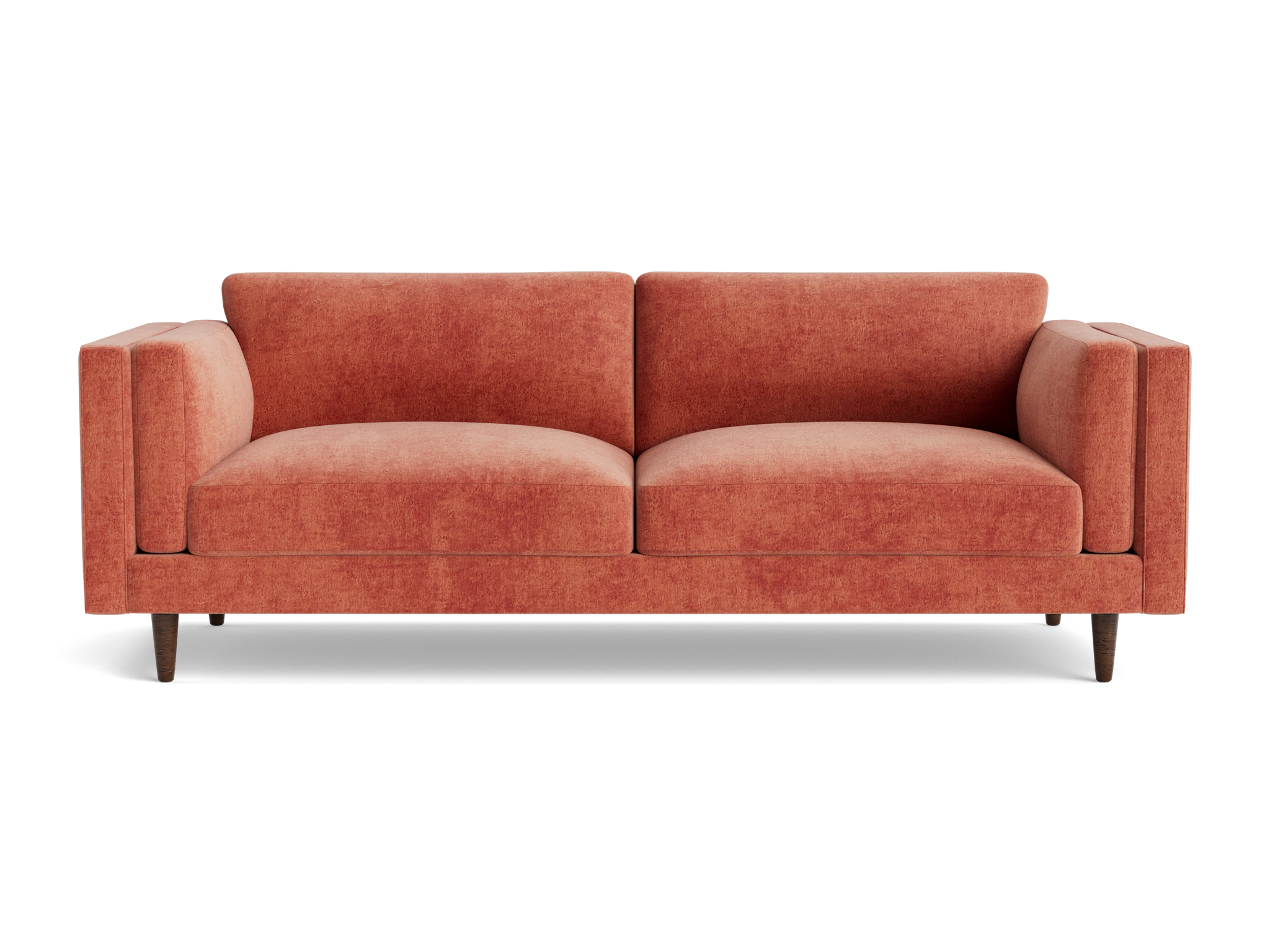 parker sofa plush terra rose