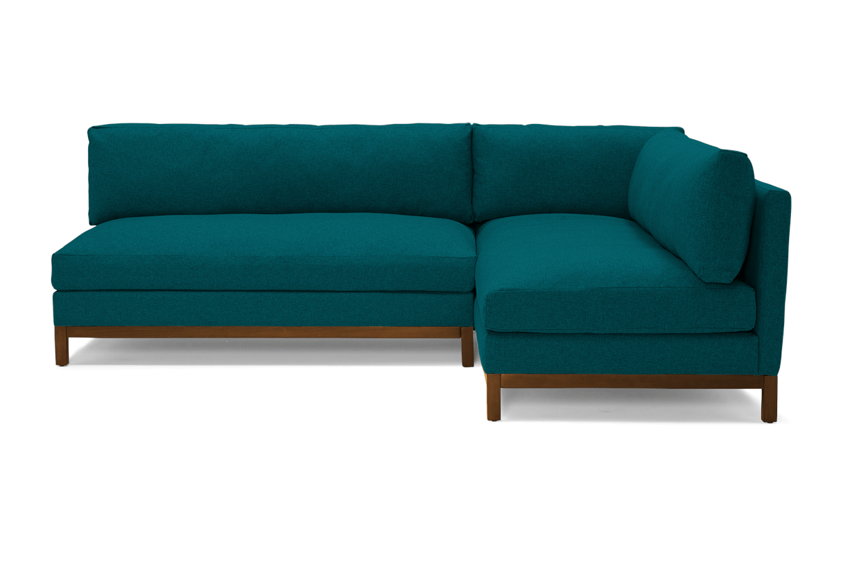 arwen corner sectional lucky turquoise