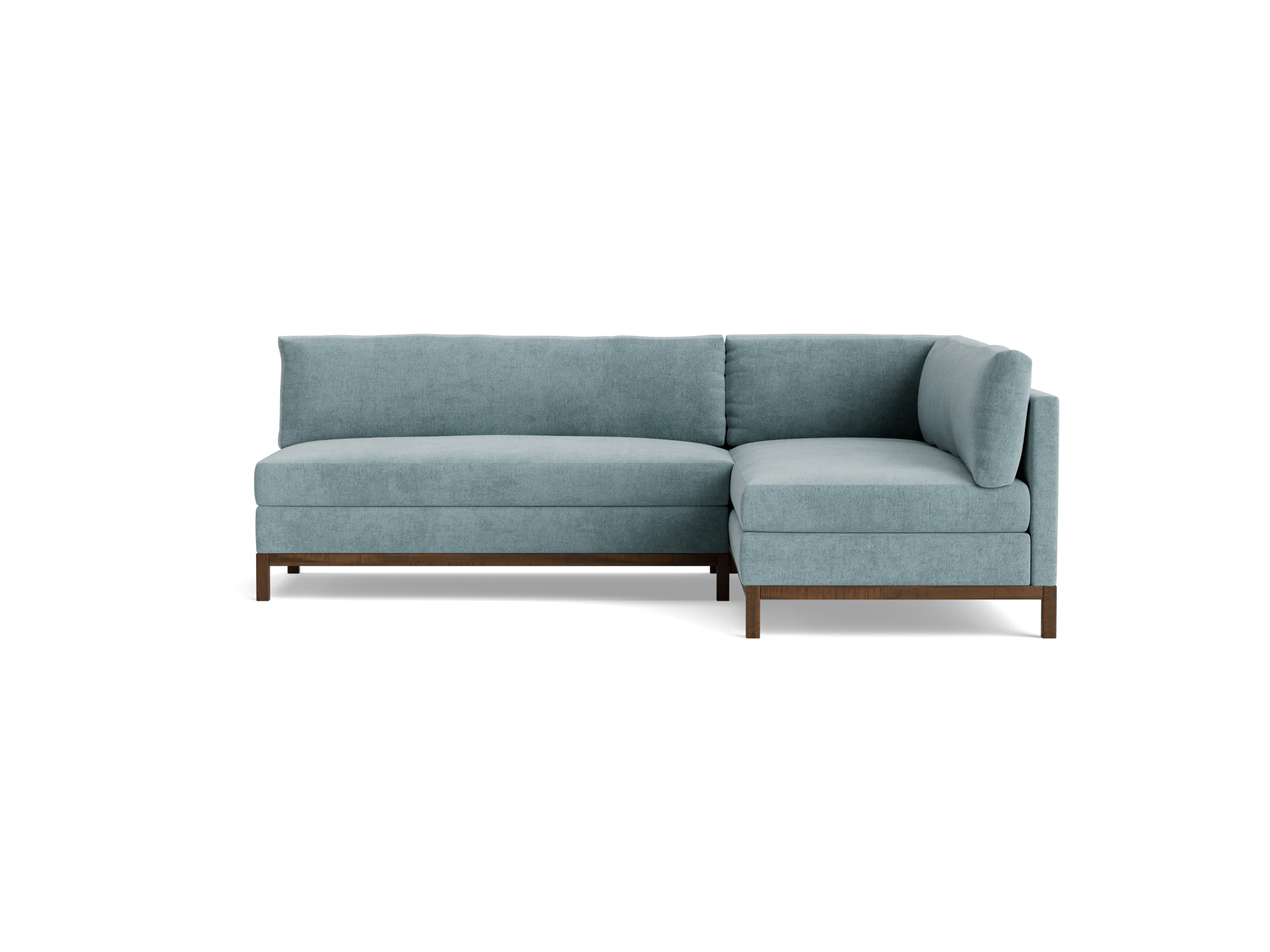 arwen corner sectional plush mist