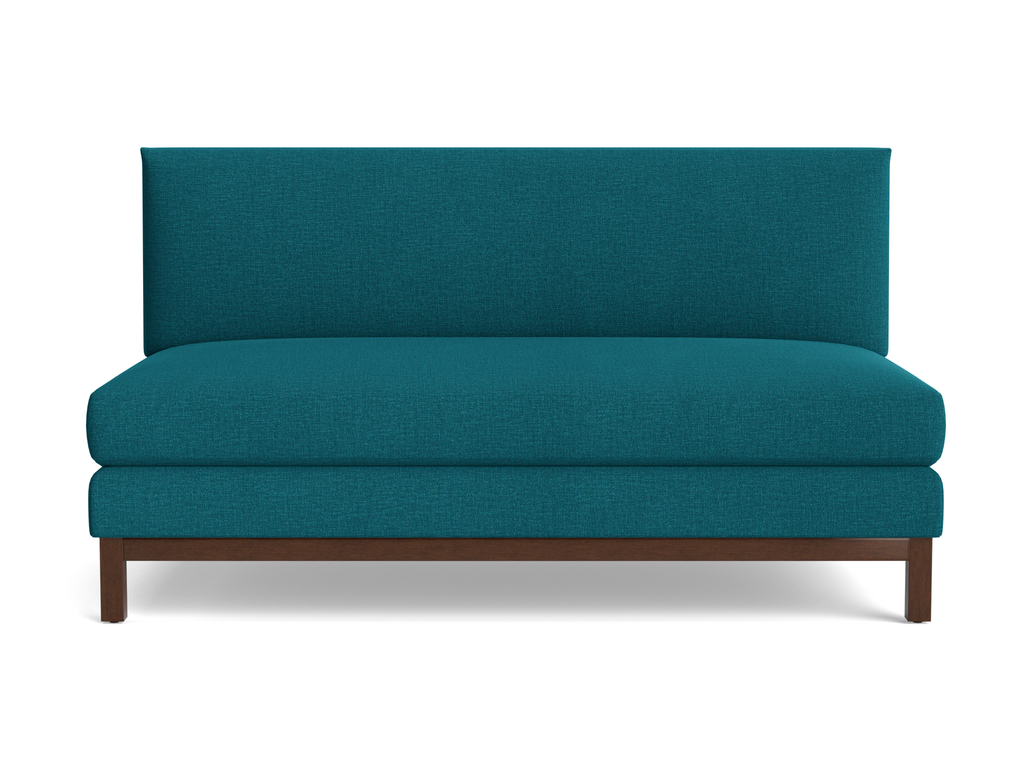 arwen armless sofa key largo zenith teal