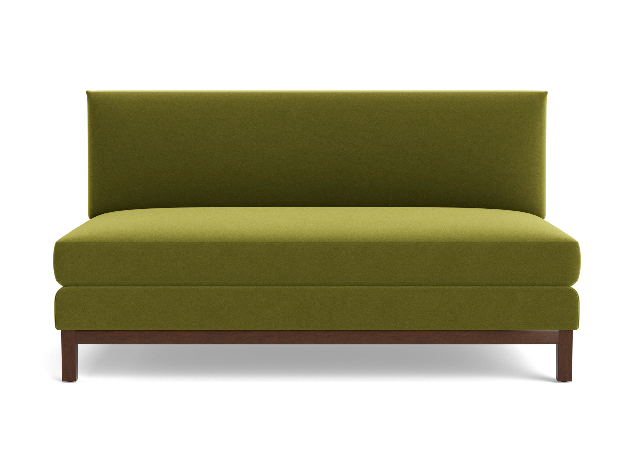 arwen armless sofa royale apple