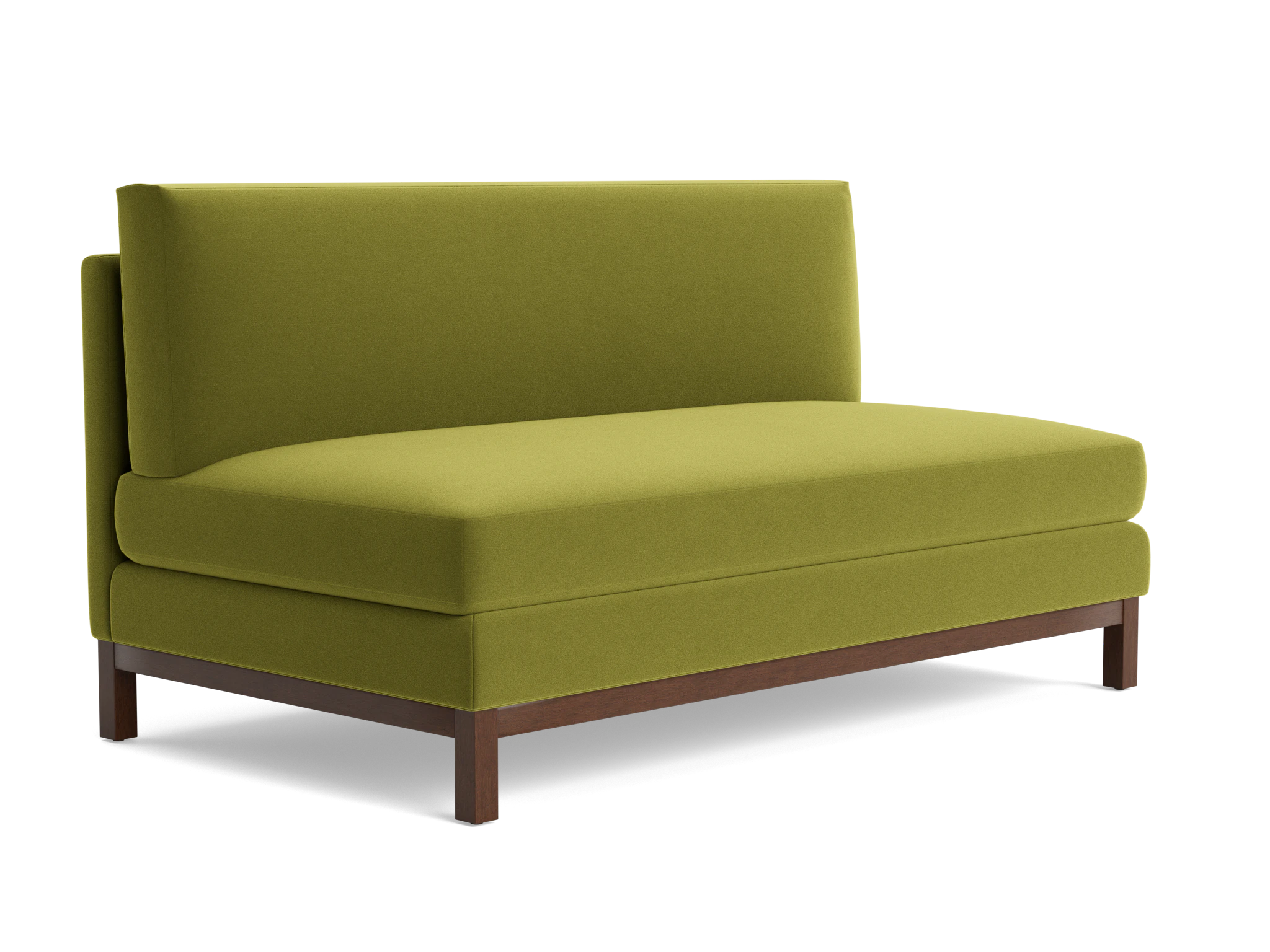 arwen armless sofa royale apple