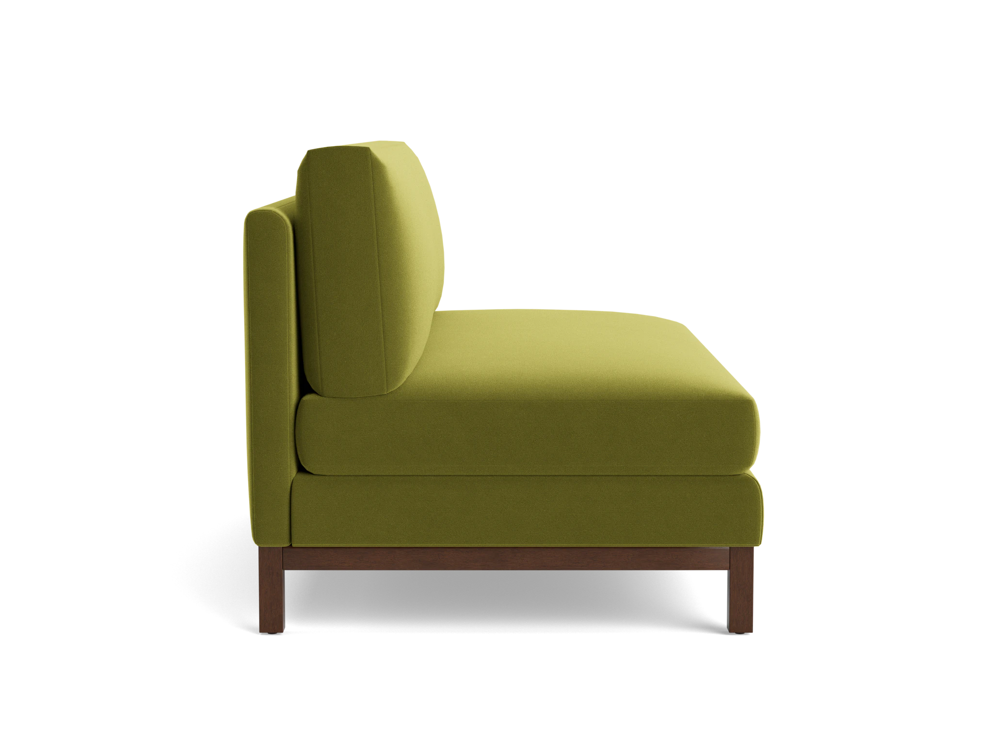 arwen armless sofa royale apple