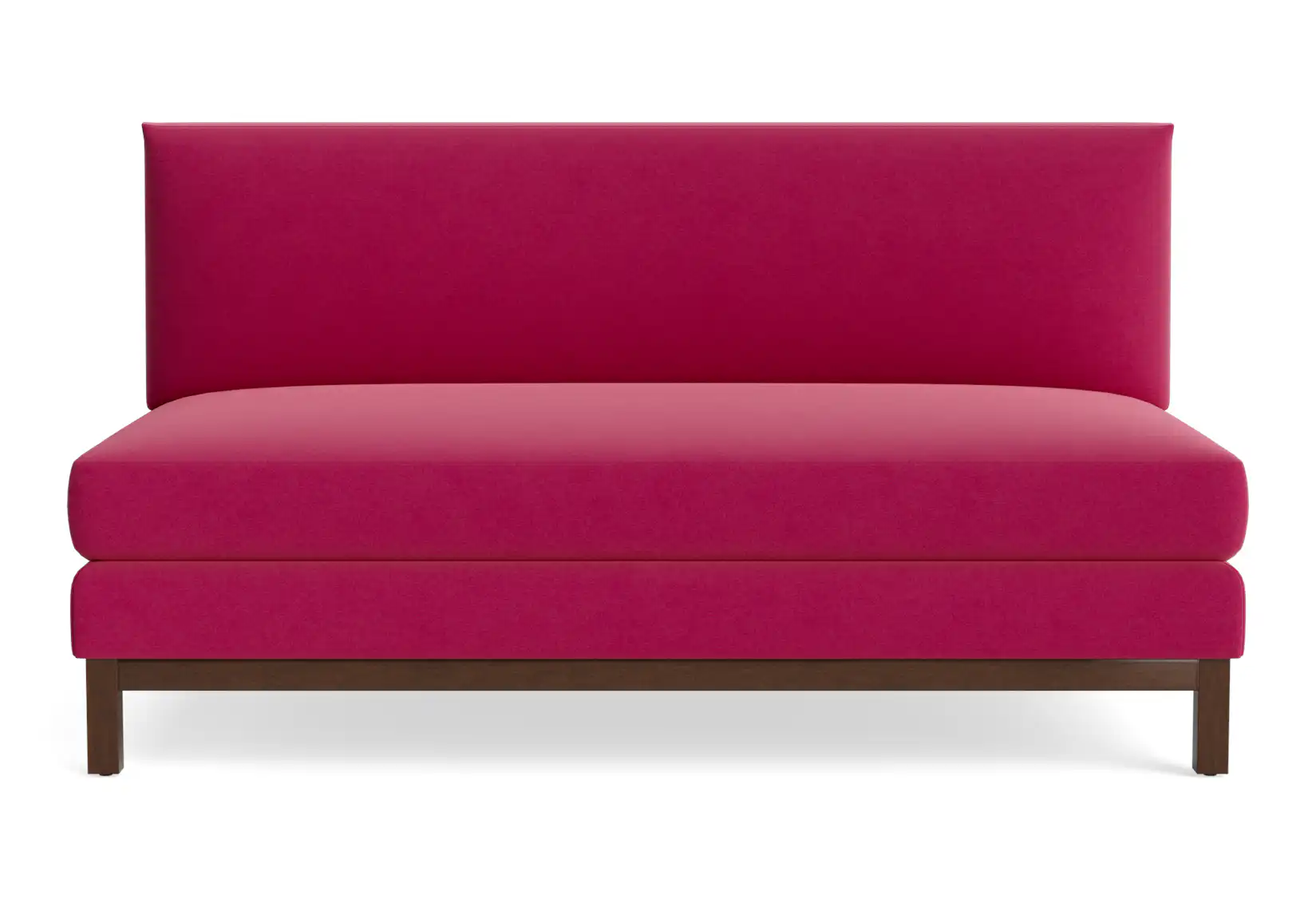 arwen armless sofa royale berry