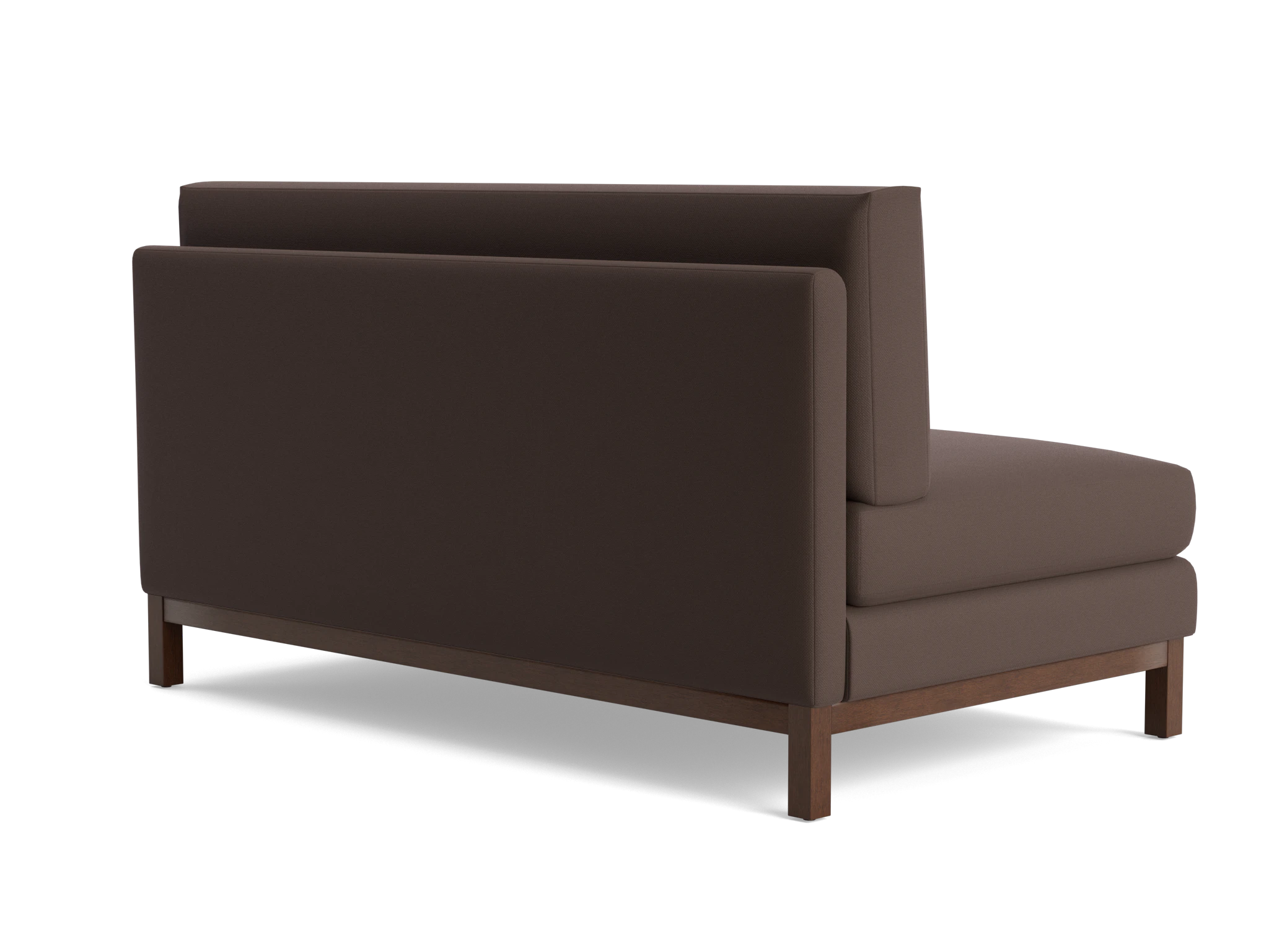 arwen armless sofa washed california shadow