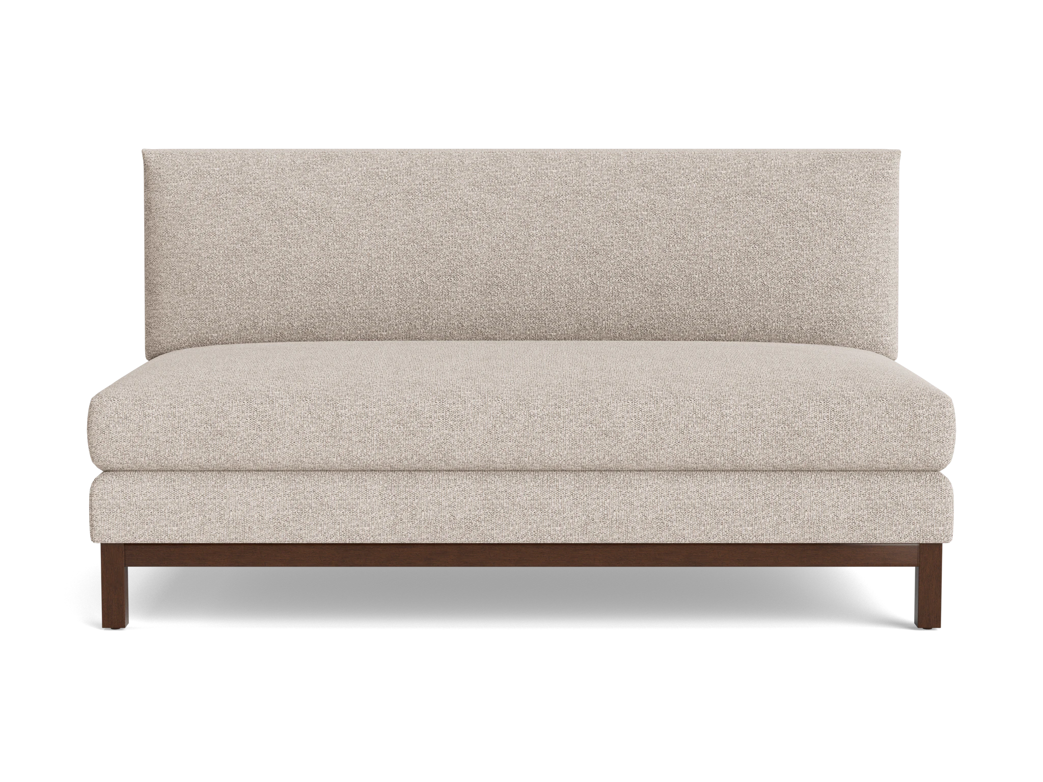 arwen armless sofa borough cotton