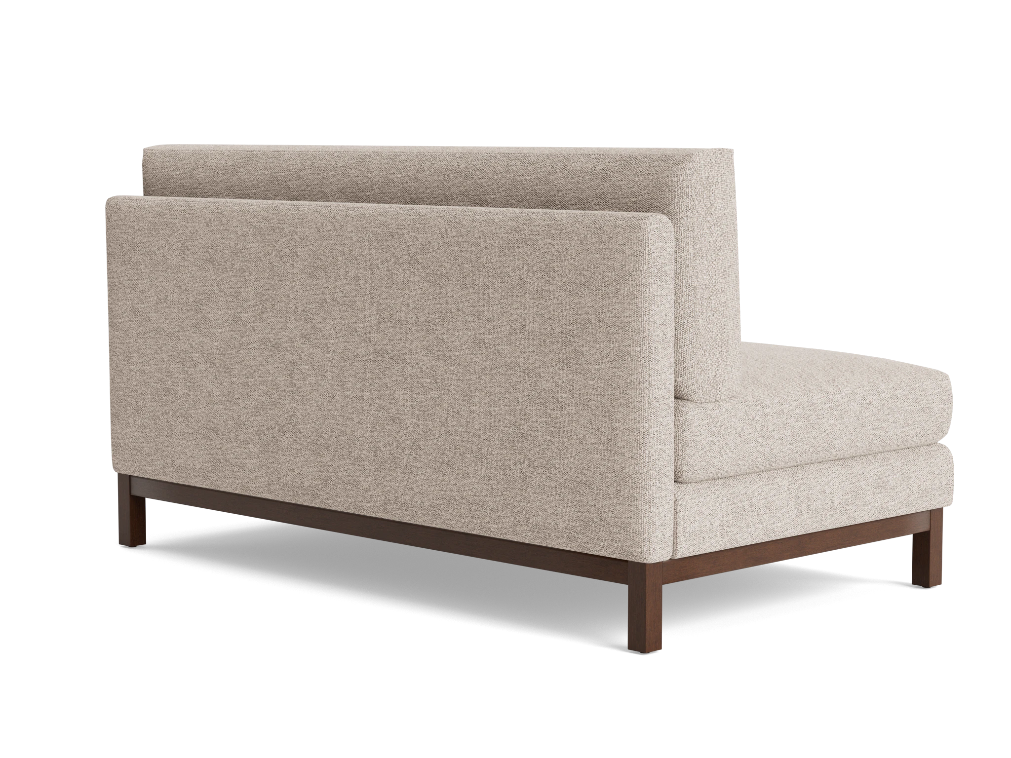 arwen armless sofa borough cotton