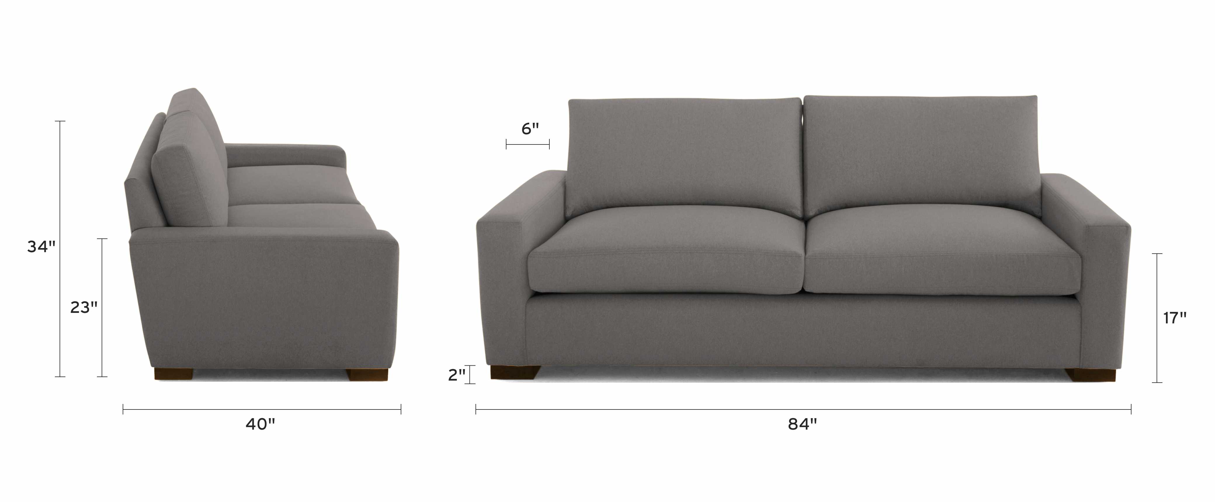 anton sofa dimensional image