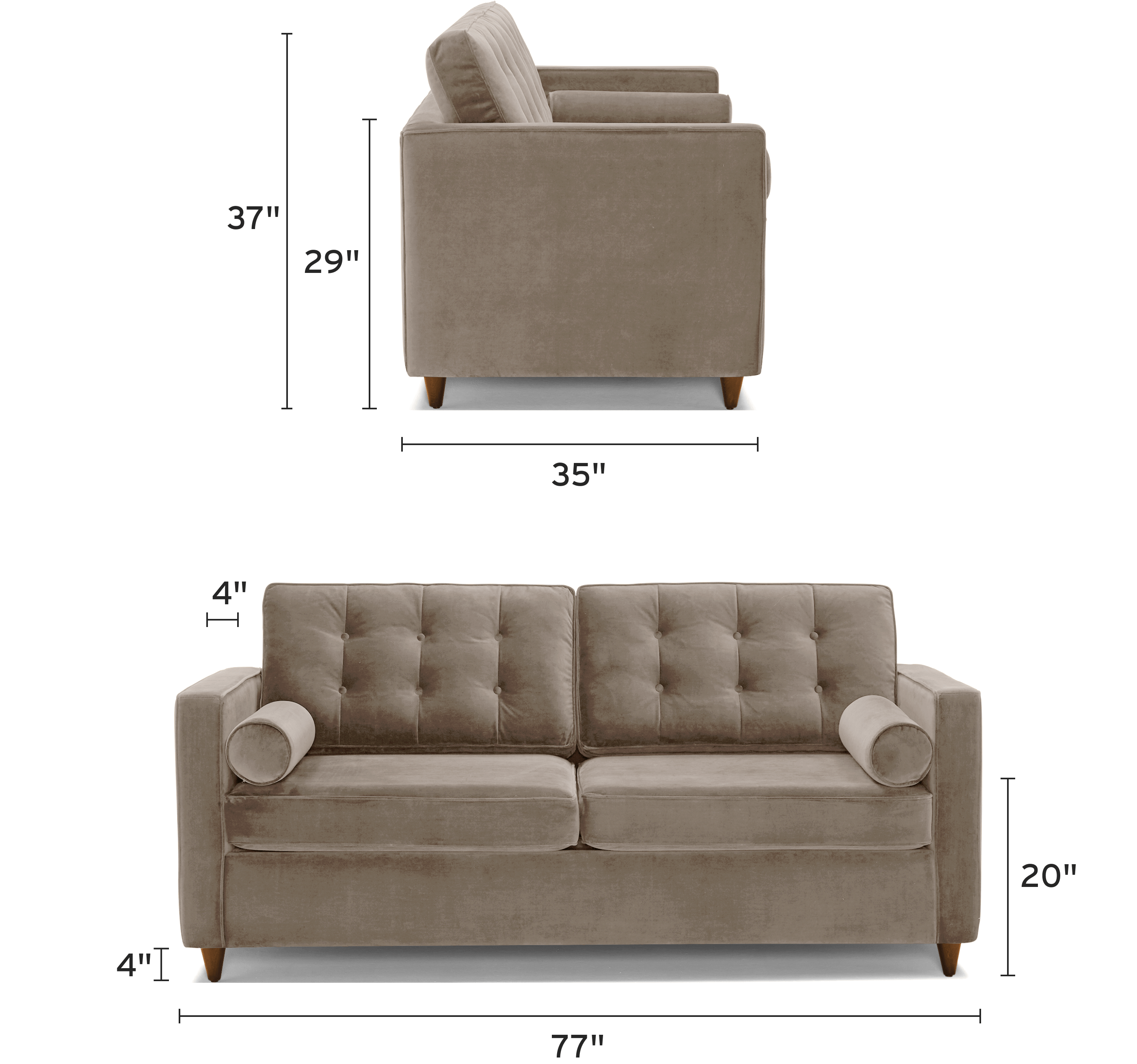 braxton sleeper sofa mobile
