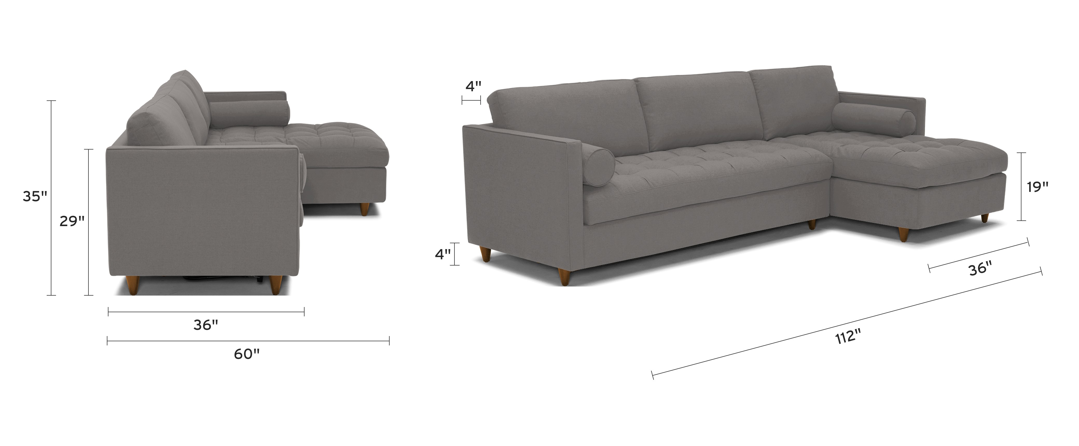 briar sleeper storage sectional