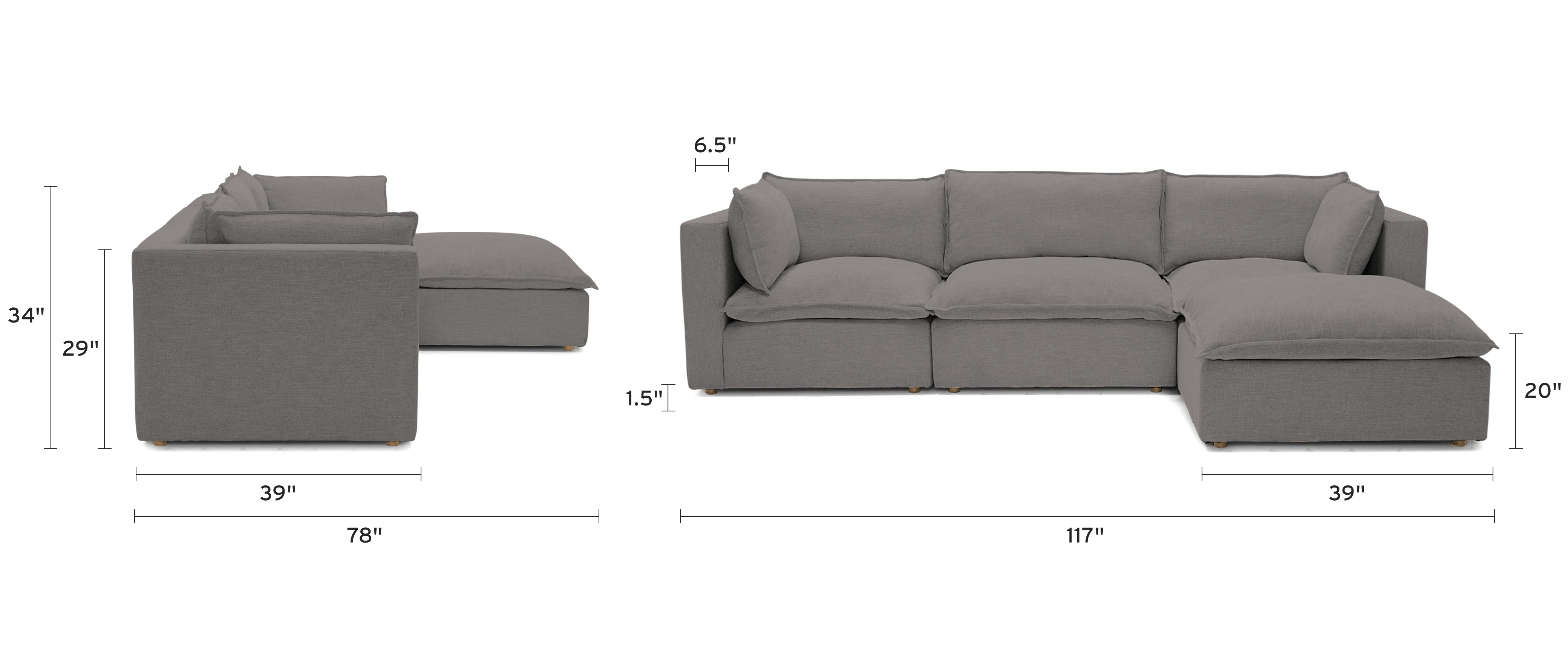 haine modular sectional