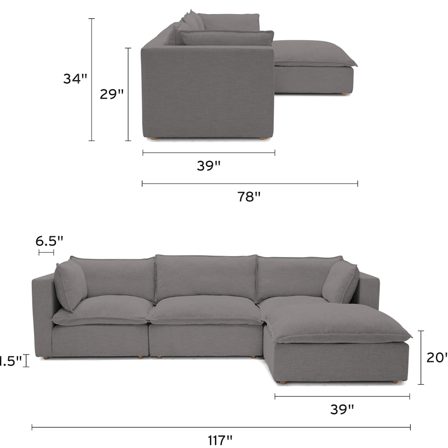 haine modular sectional mobile