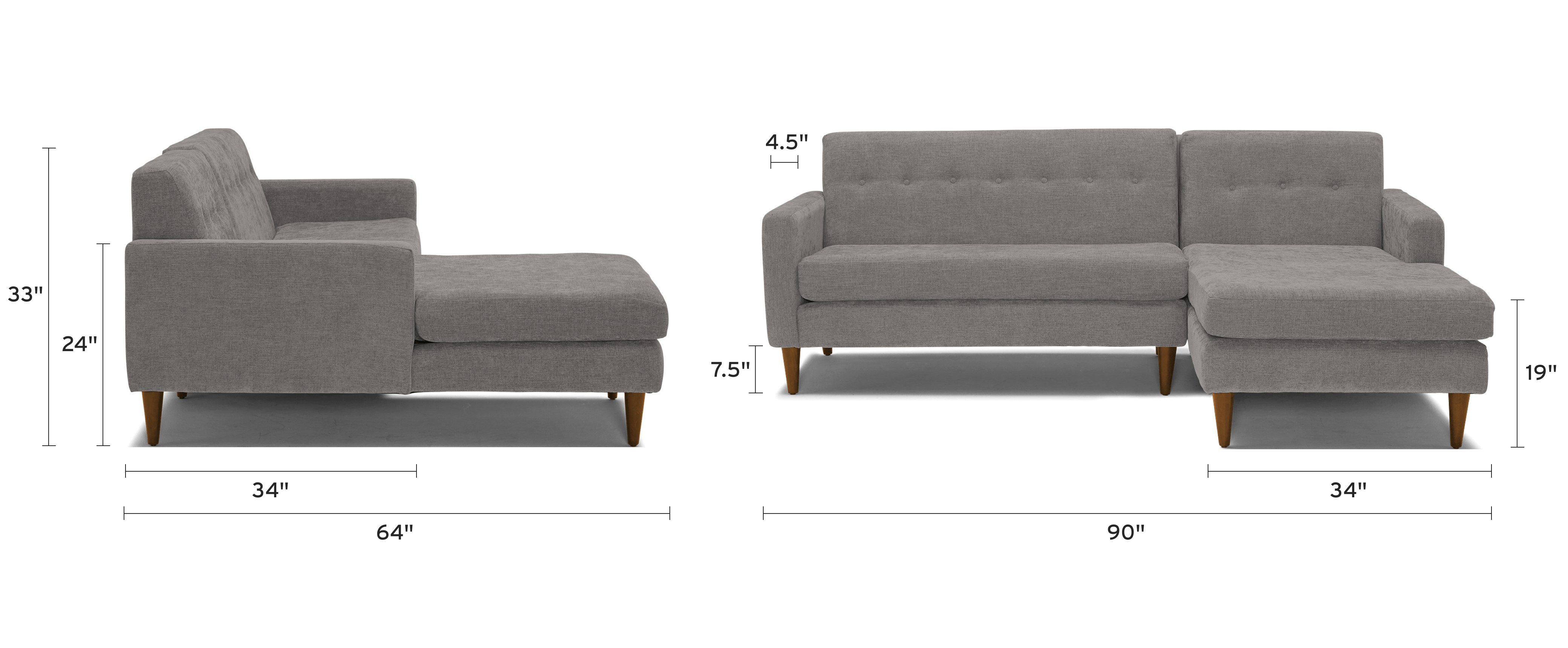 Korver Apartment Sectional Joybird
