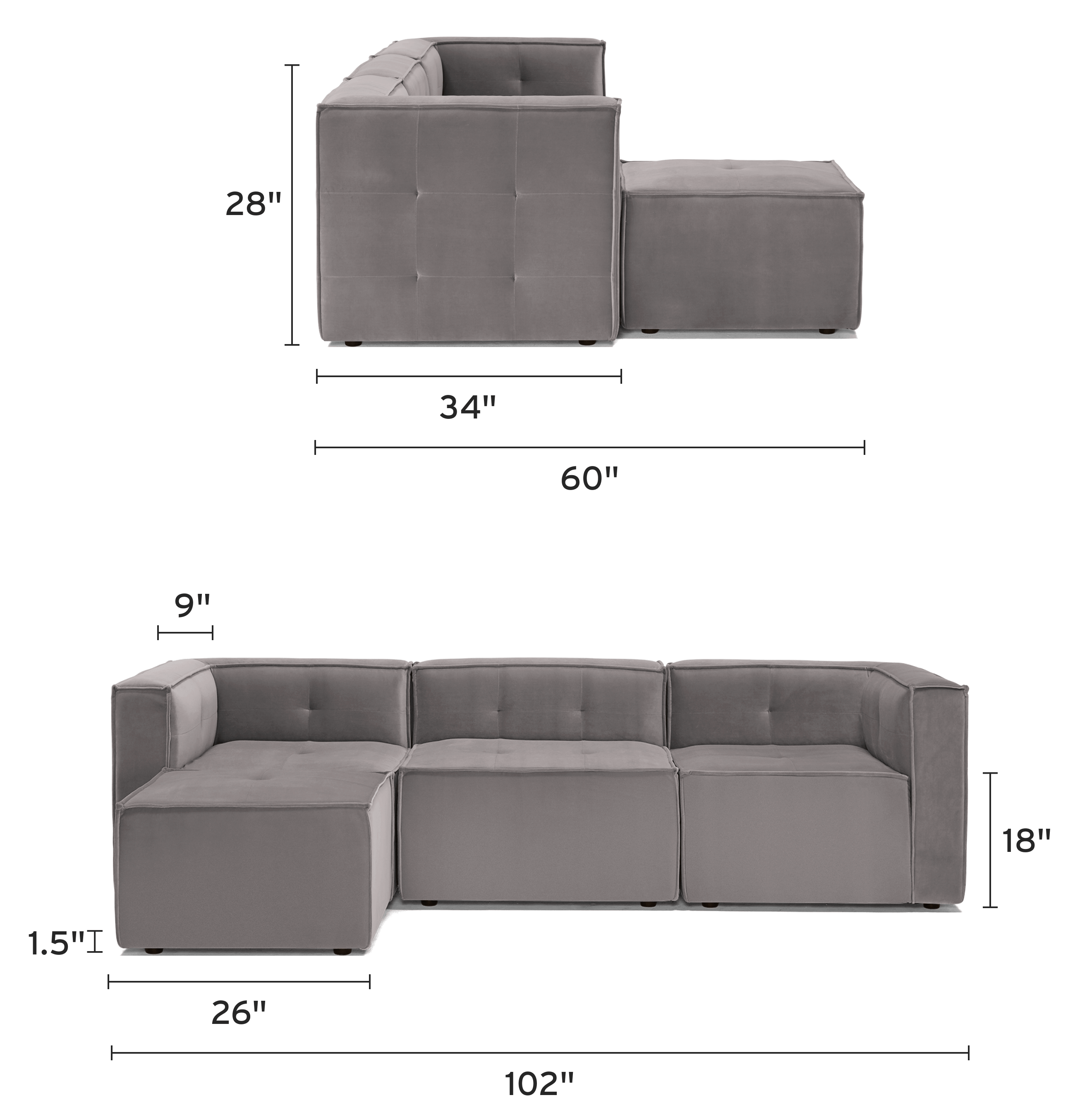 Matias Modular Sectional | Joybird