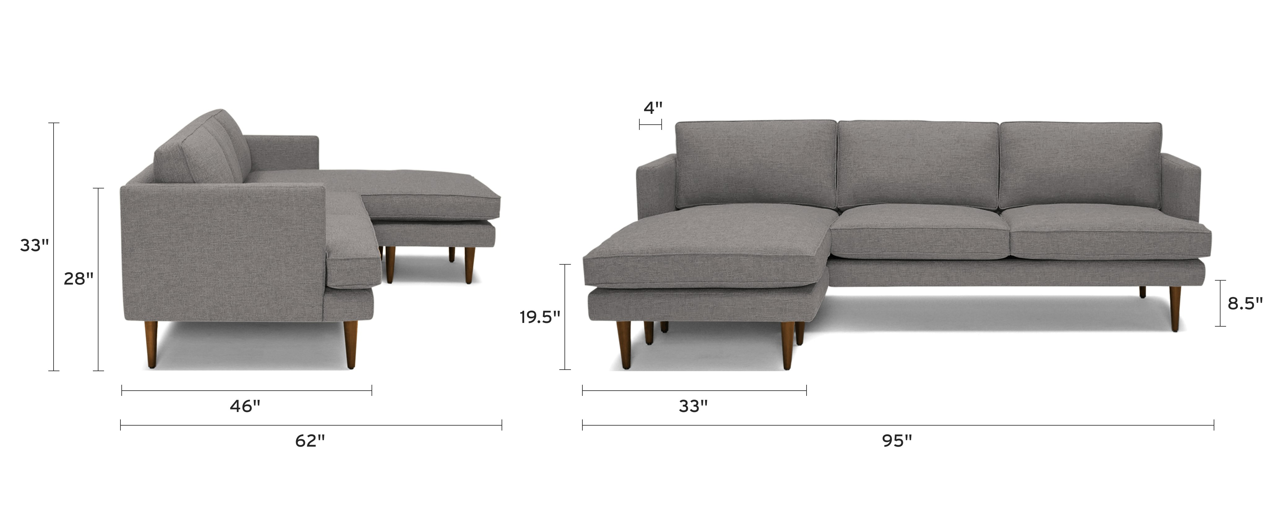 preston reversible sectional