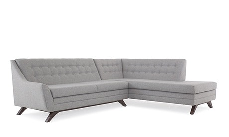 Aubrey Sectional with Bumper (2 piece)