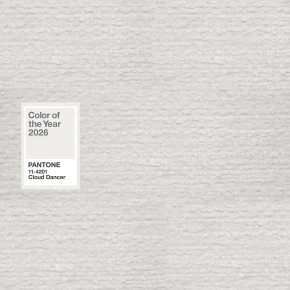 Karina in Pantone 11-4201 Cloud Dancer