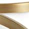 290x290 extra large brushed gold