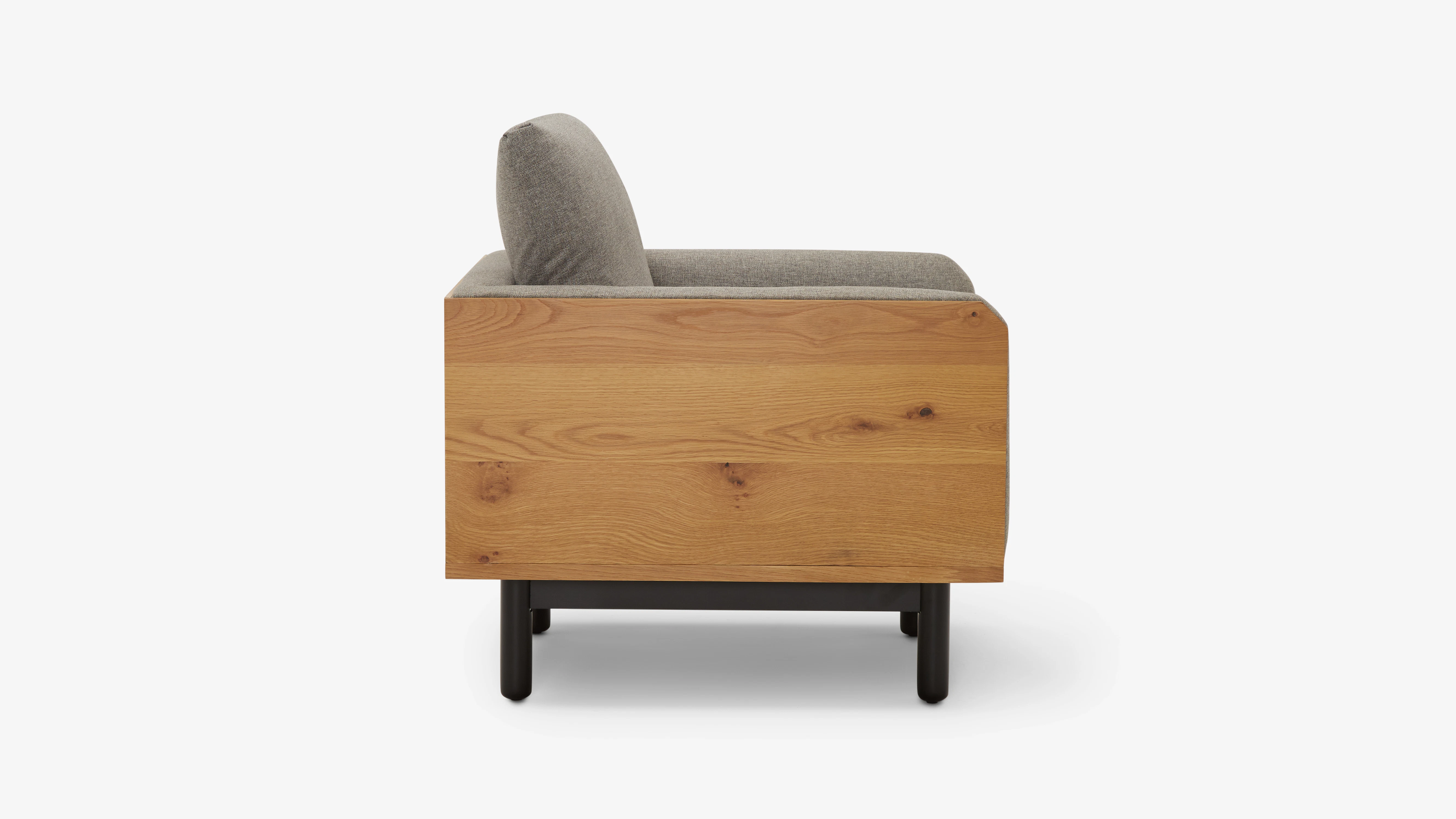 Brin Chair Taylor Felt Grey