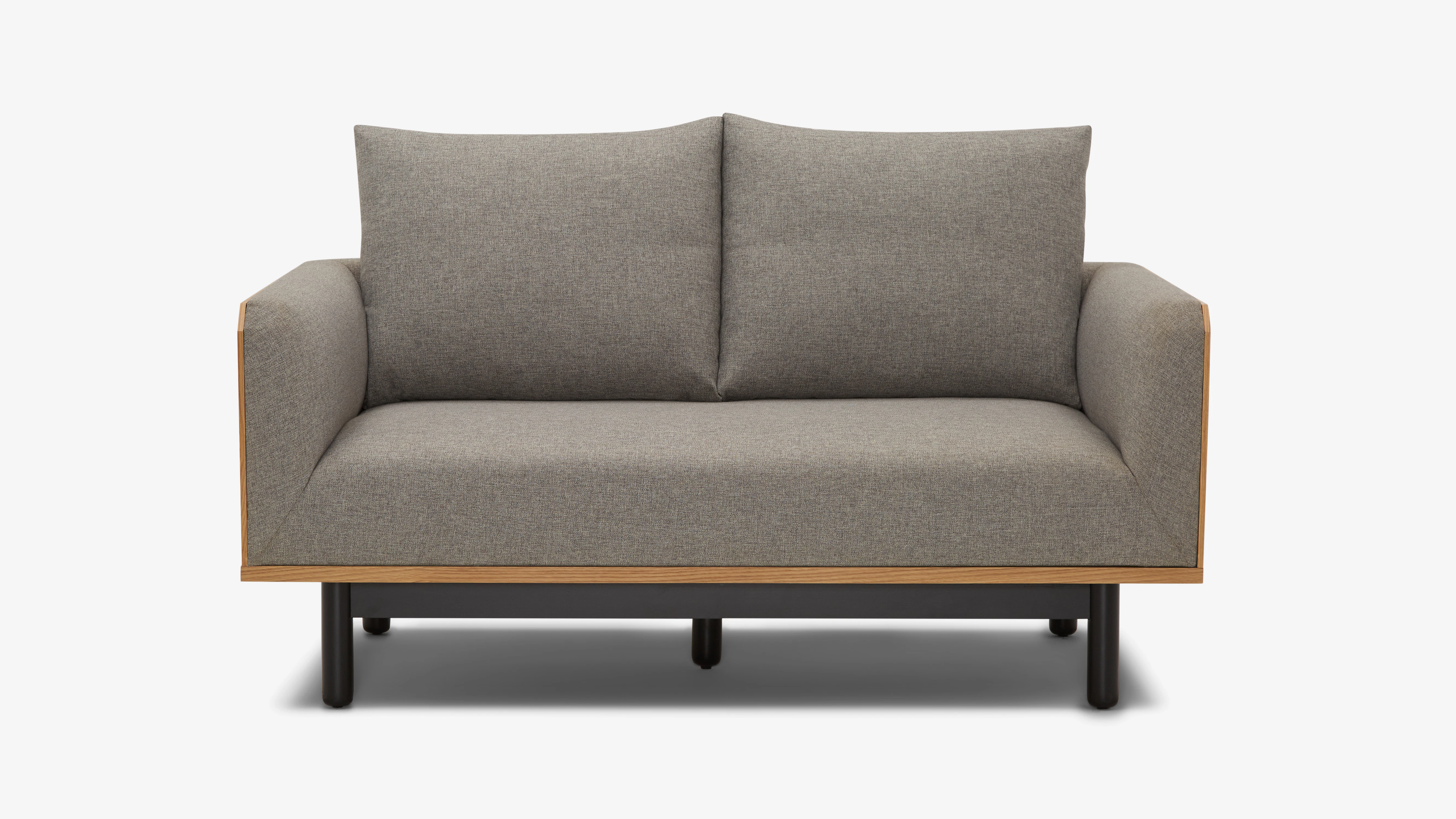 Brin Loveseat Taylor Felt Grey