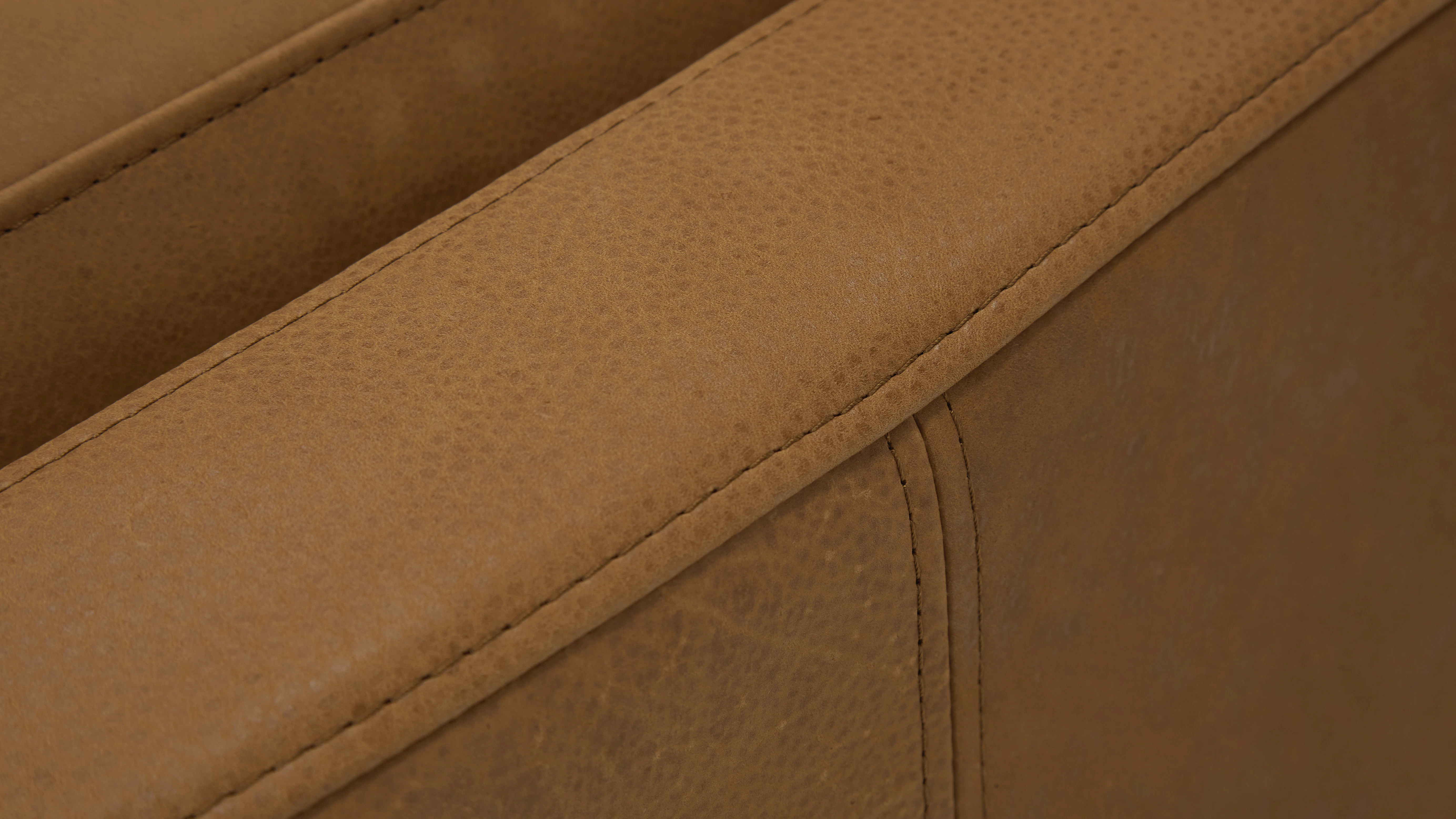 Henri Leather Sofa Toledo Camel