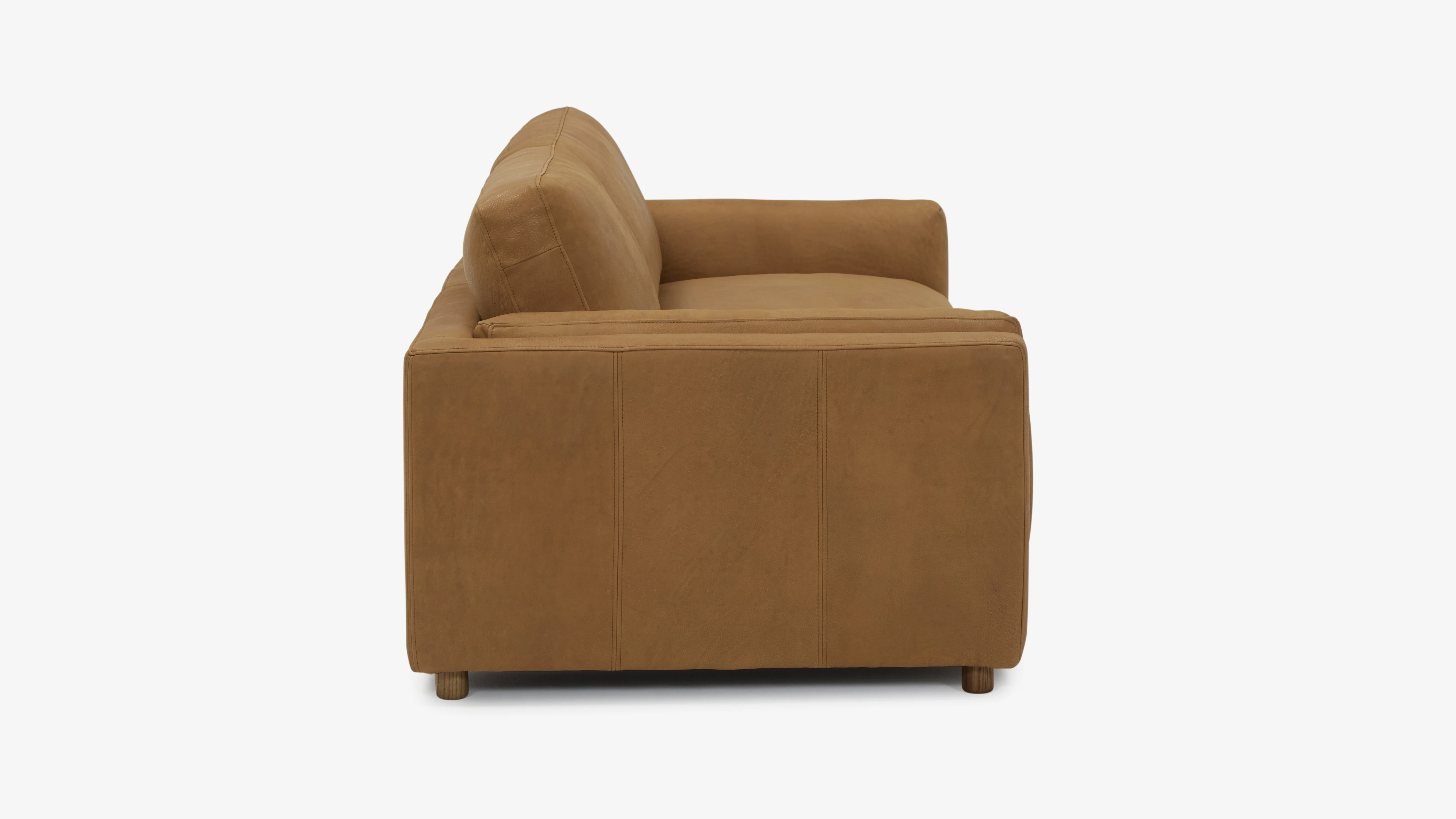 Henri Leather Sofa Toledo Camel