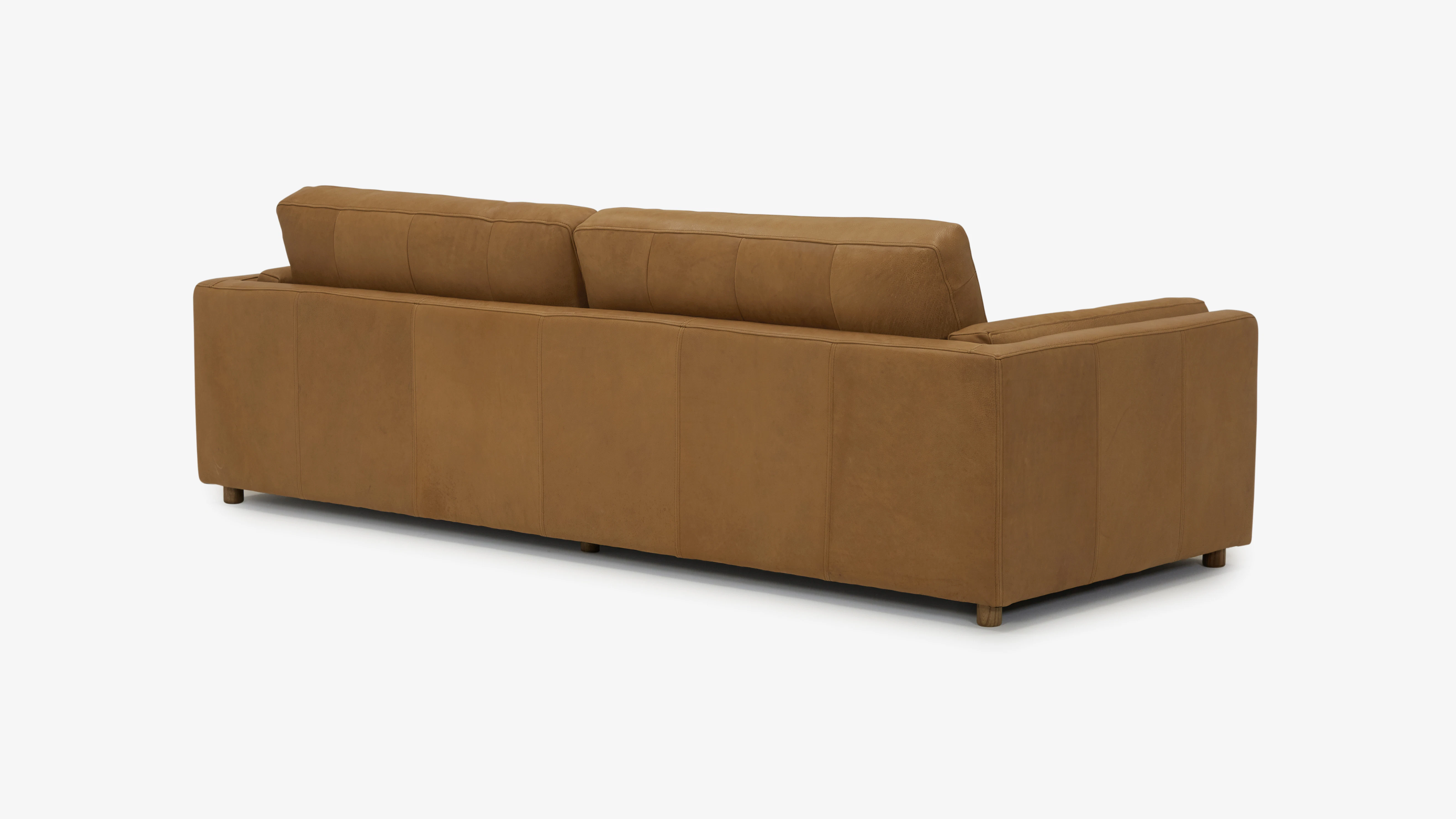 Henri Leather Sofa Toledo Camel