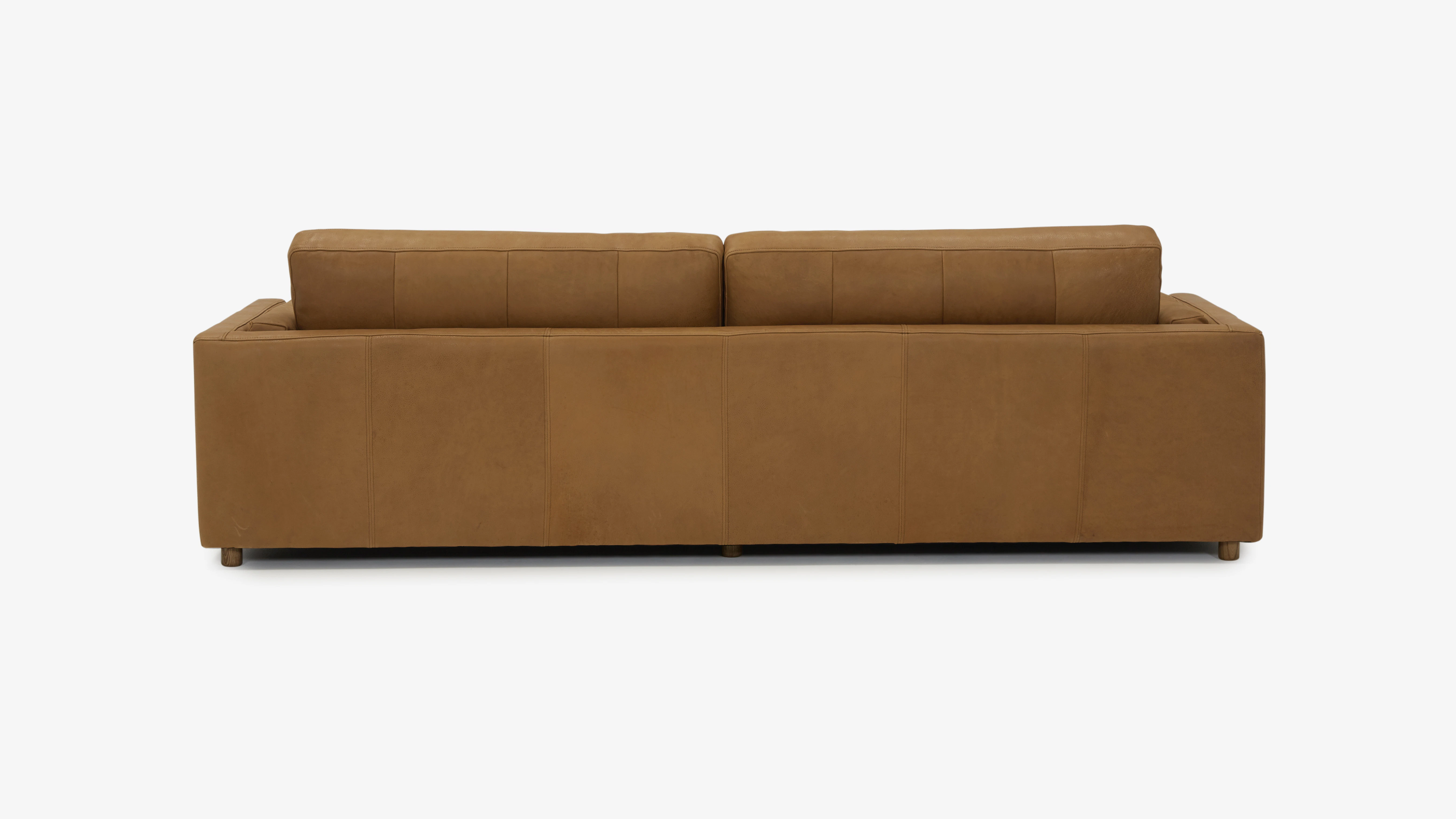 Henri Leather Sofa Toledo Camel