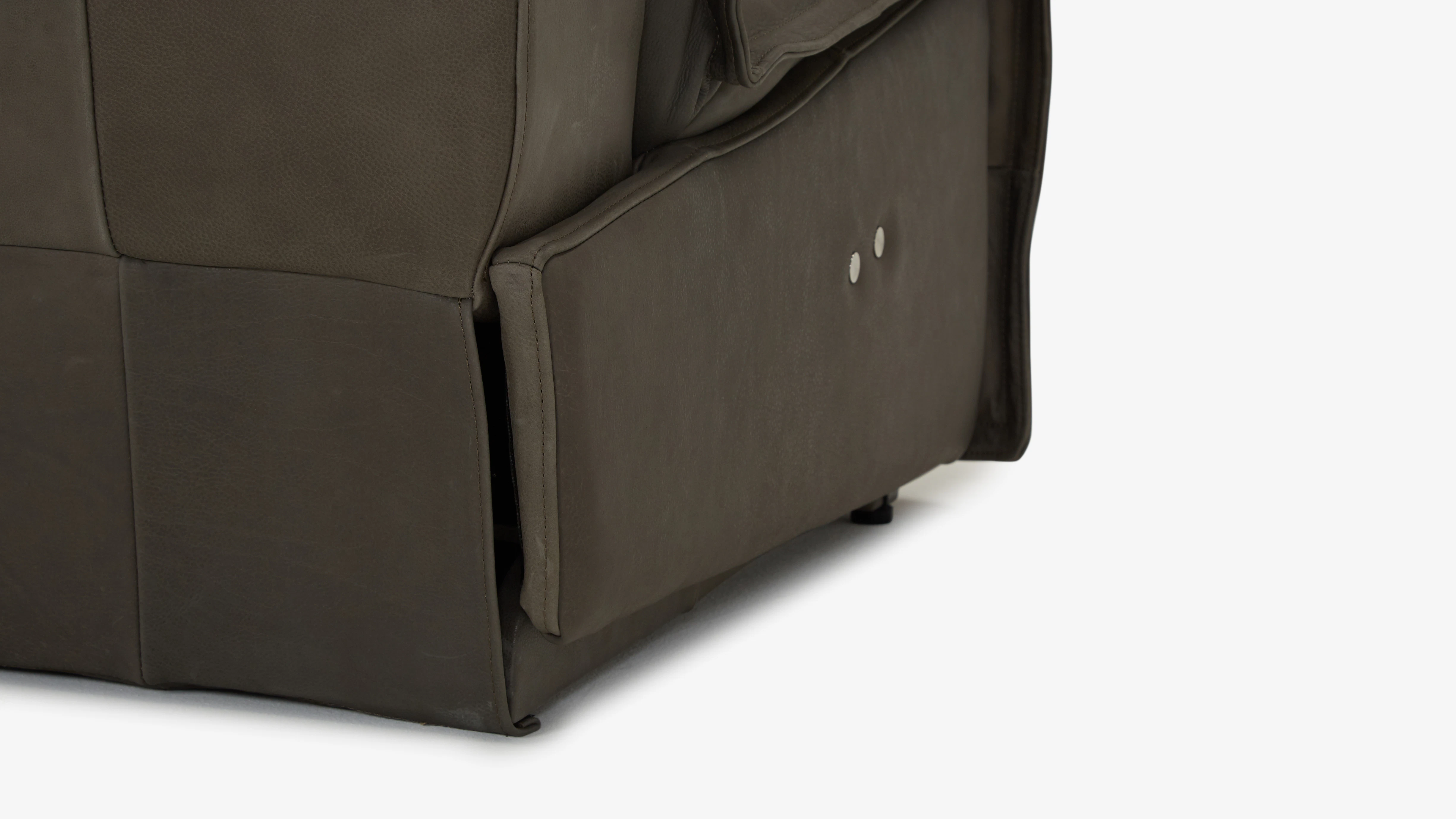 Xander Leather Chair Toledo Pewter