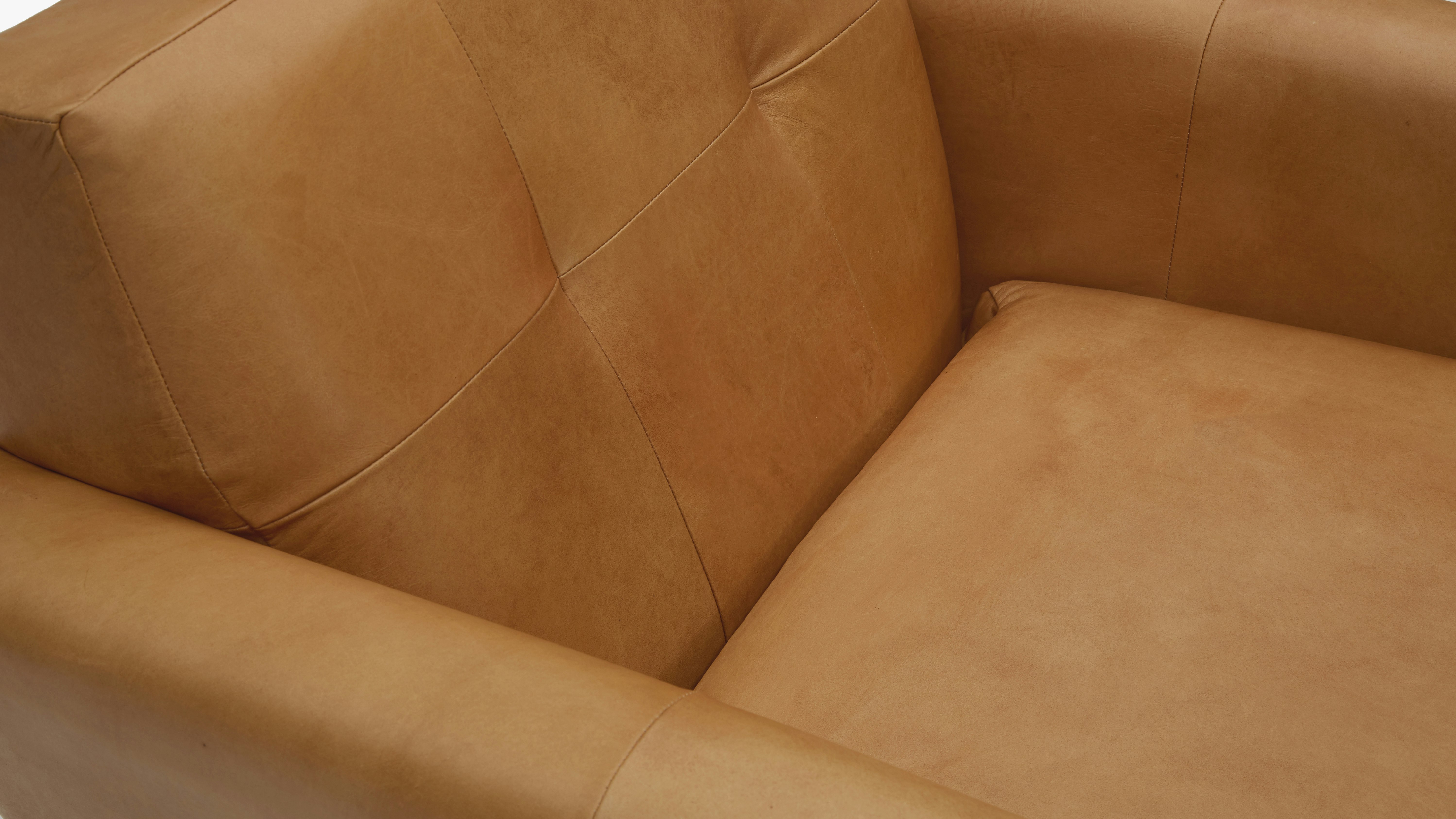 Hughes Leather Chair Santiago Camel