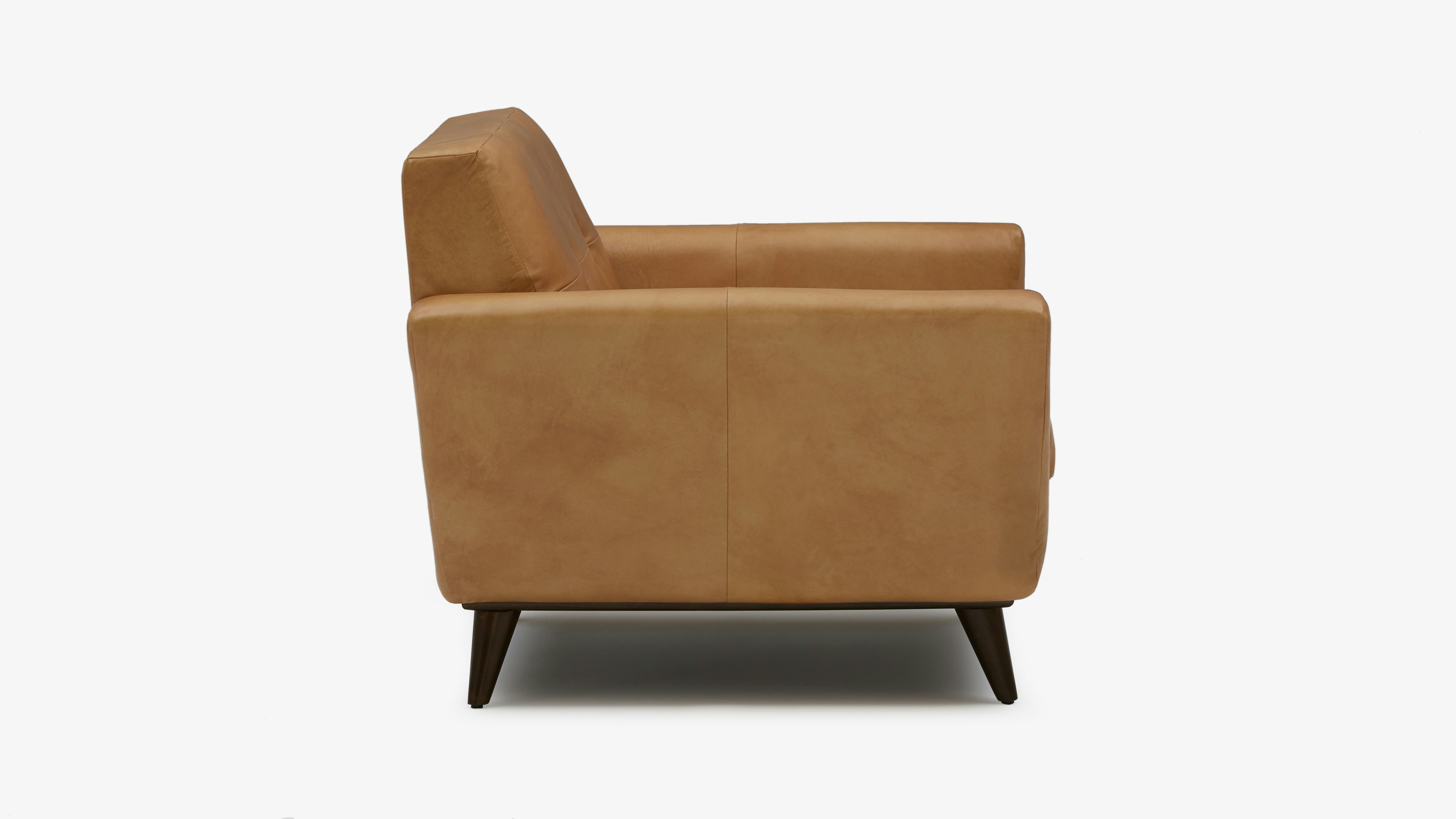Hughes Leather Chair Santiago Camel