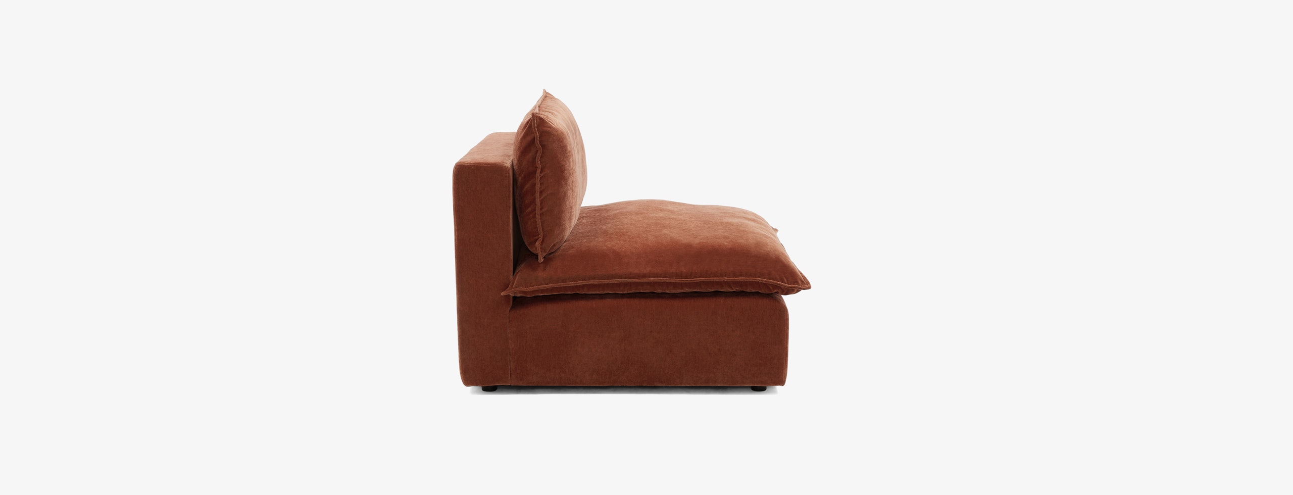 Hain Armless Chair Harper Cinnamon