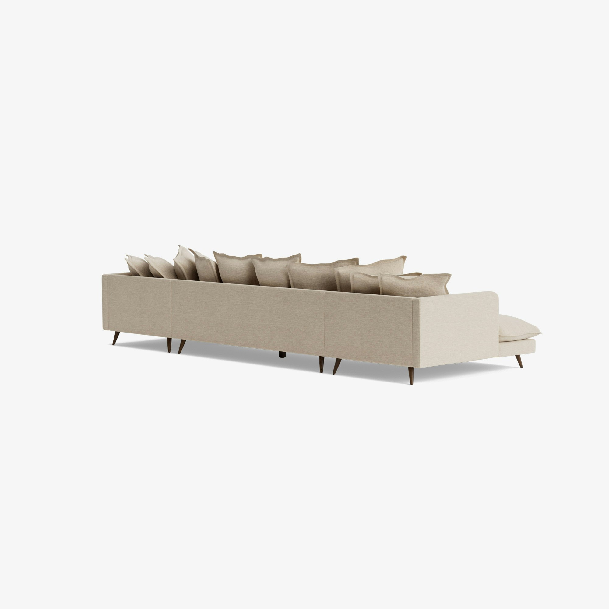 Denna Chaise Sectional Lucky Divine