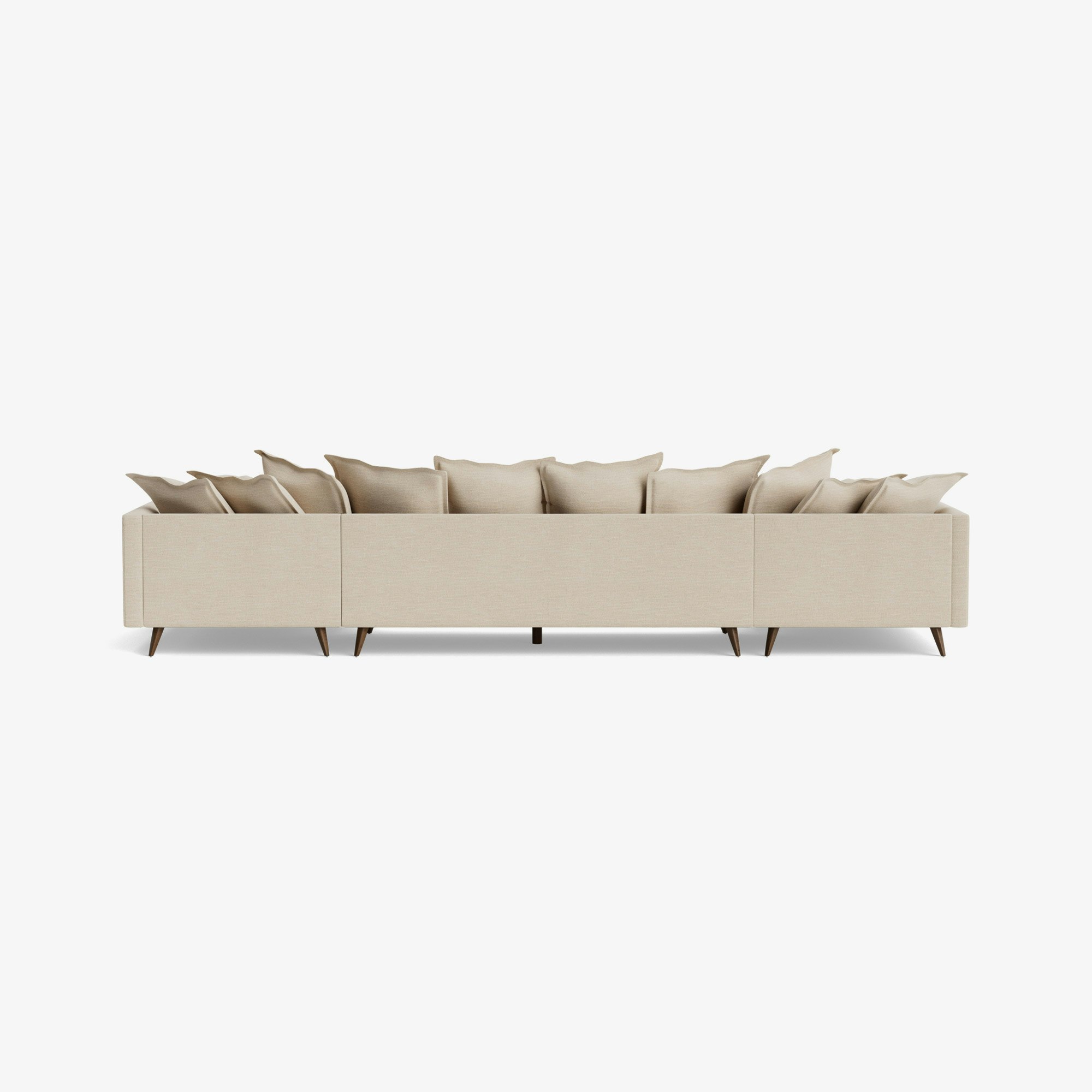 Denna Chaise Sectional Lucky Divine
