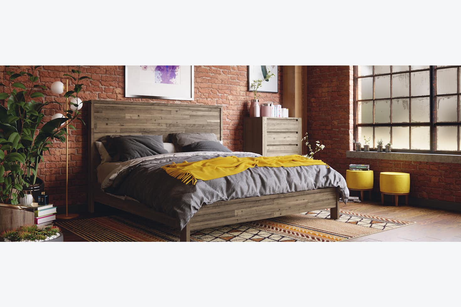 Joybird Afton bed Scene3B Variation2 2560x980