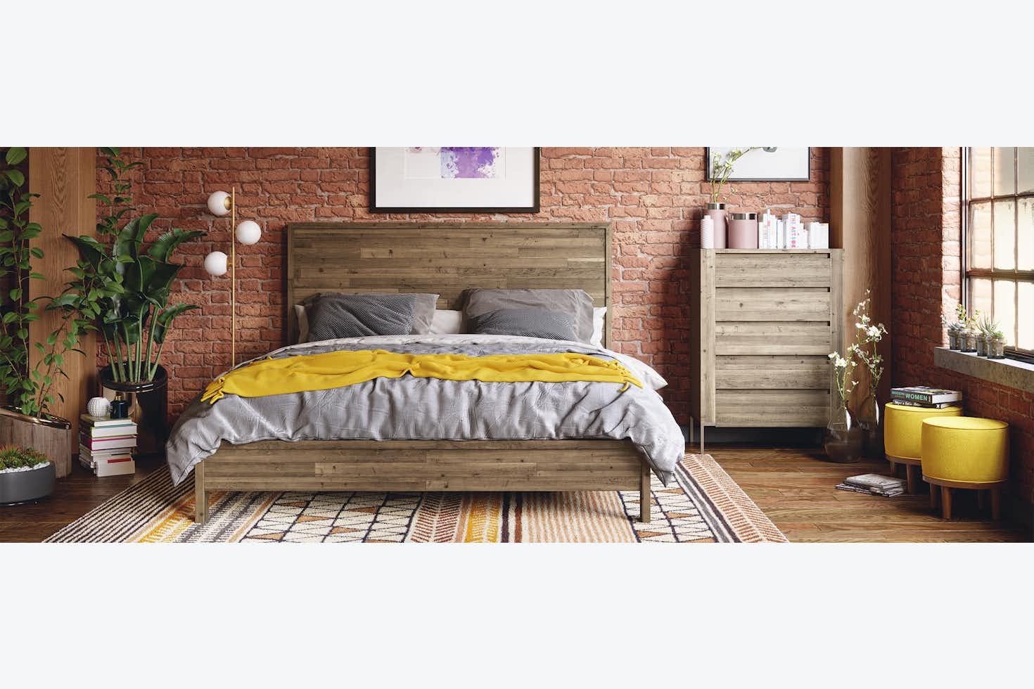 Joybird Afton bed Scene3B Variation2 2560x980