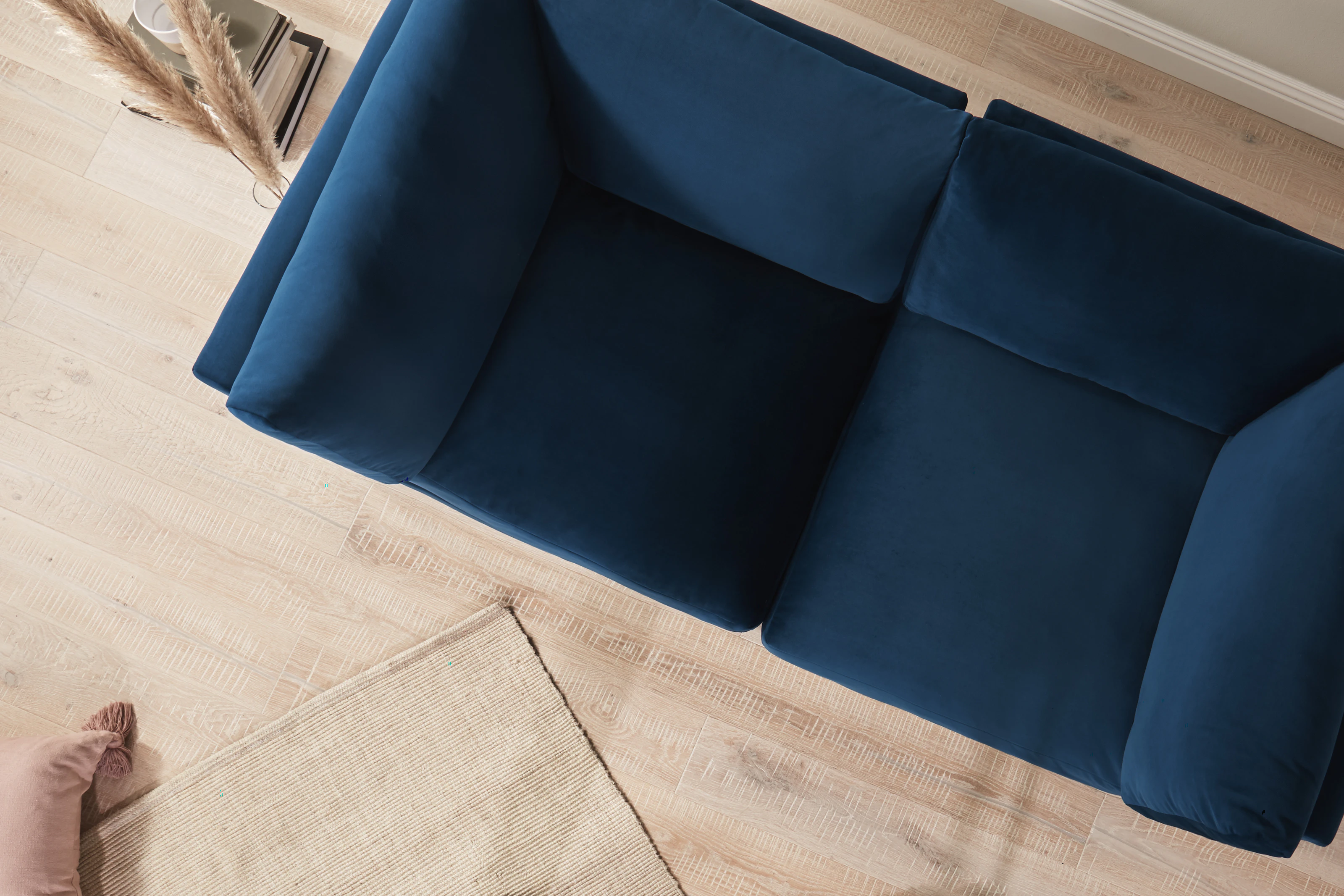 Holt Loveseat Royal Cobalt
