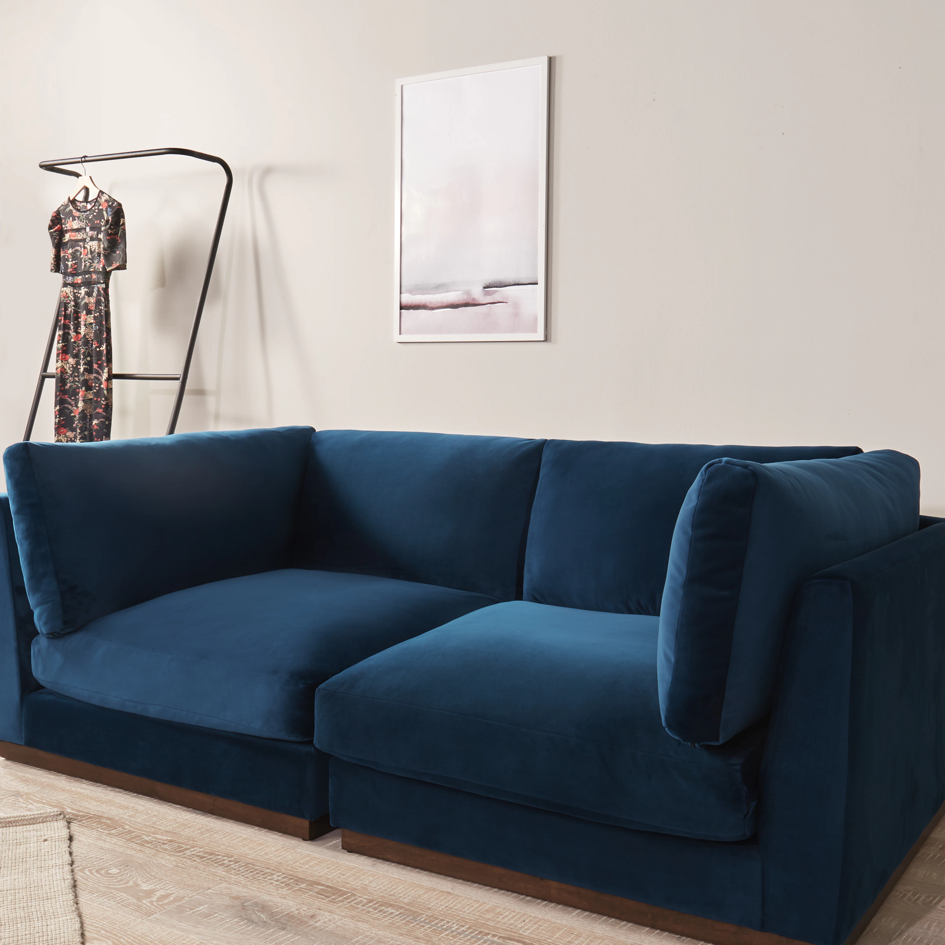 Holt Loveseat Royal Cobalt