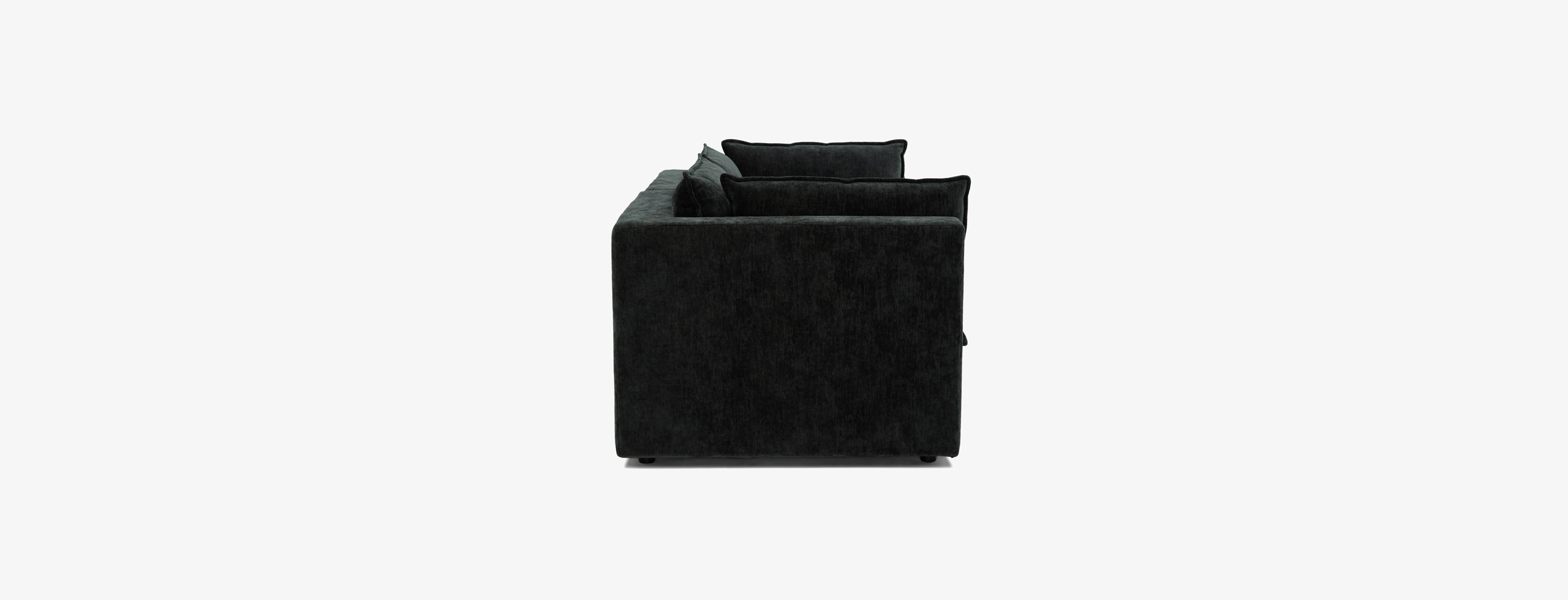 Haine Modular Loveseat Crave Lava Rock