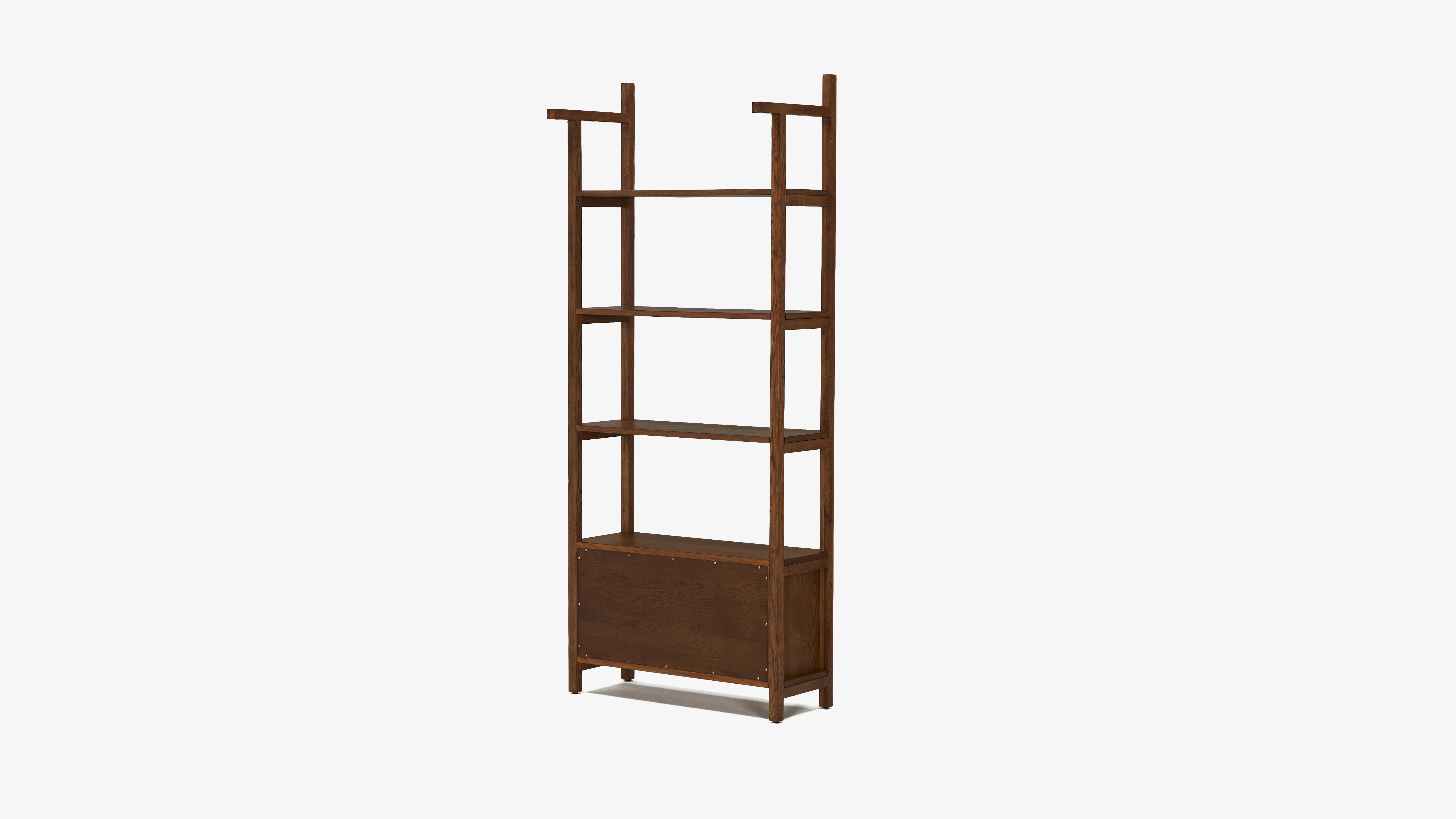 Bevan Bookshelf With Cabinet