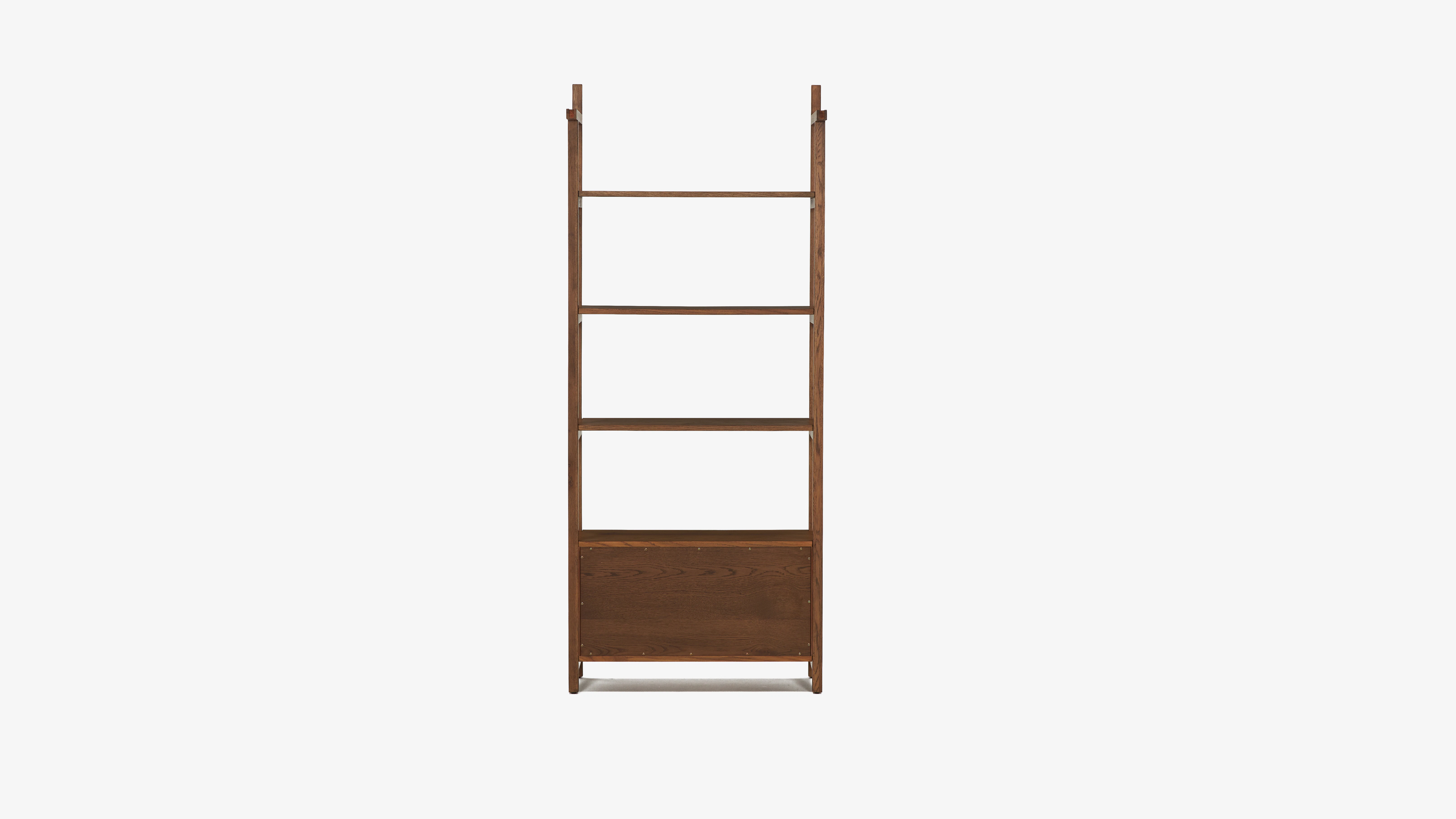 Bevan Bookshelf With Cabinet