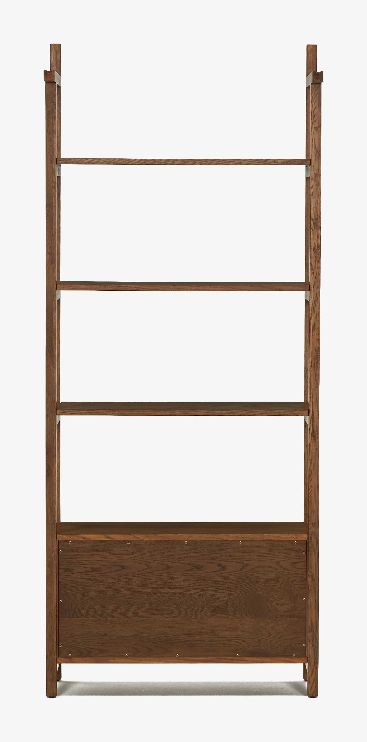 Bevan Bookshelf With Cabinet