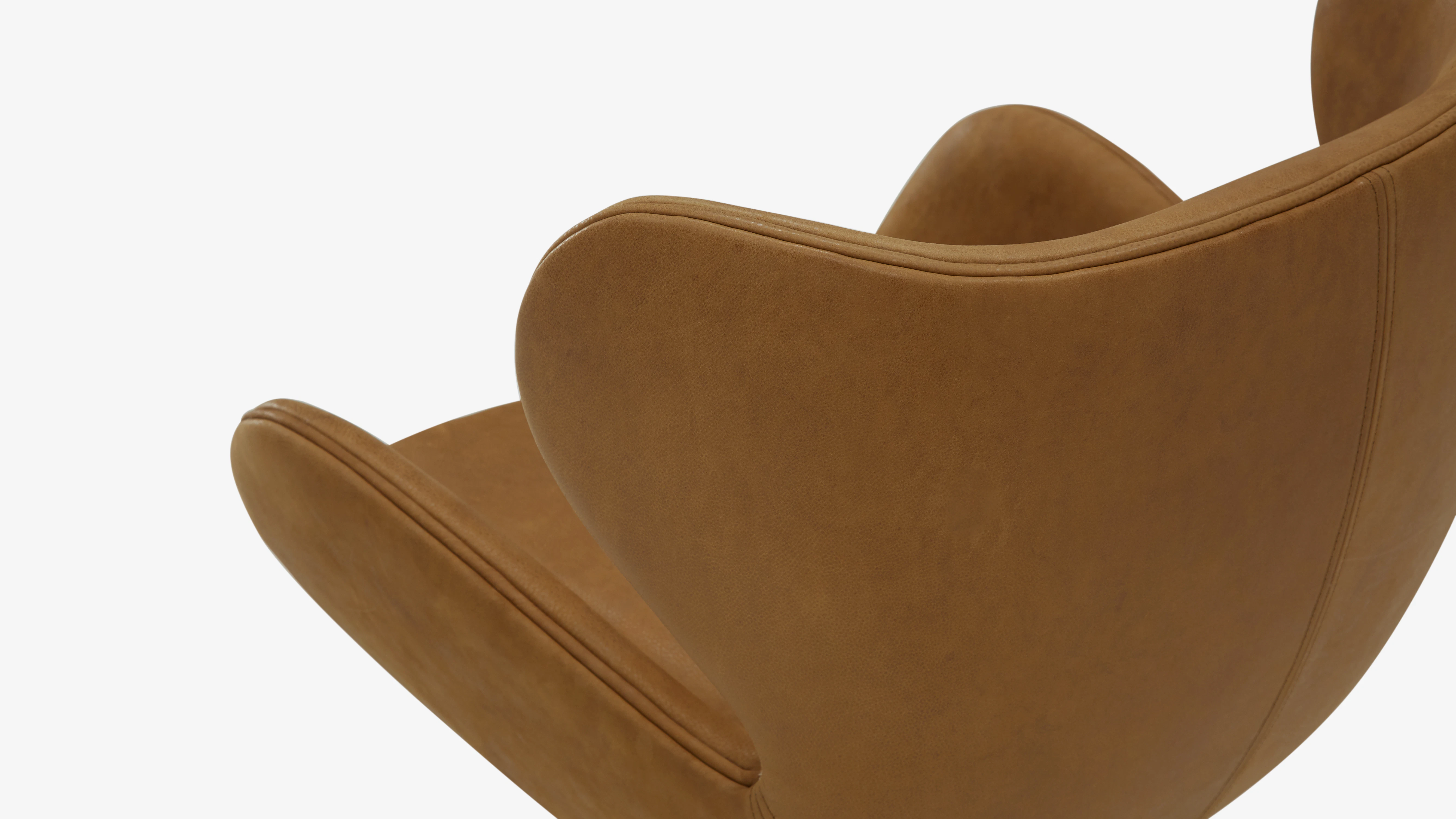 Dixie Leather Swivel Chair Toledo Camel