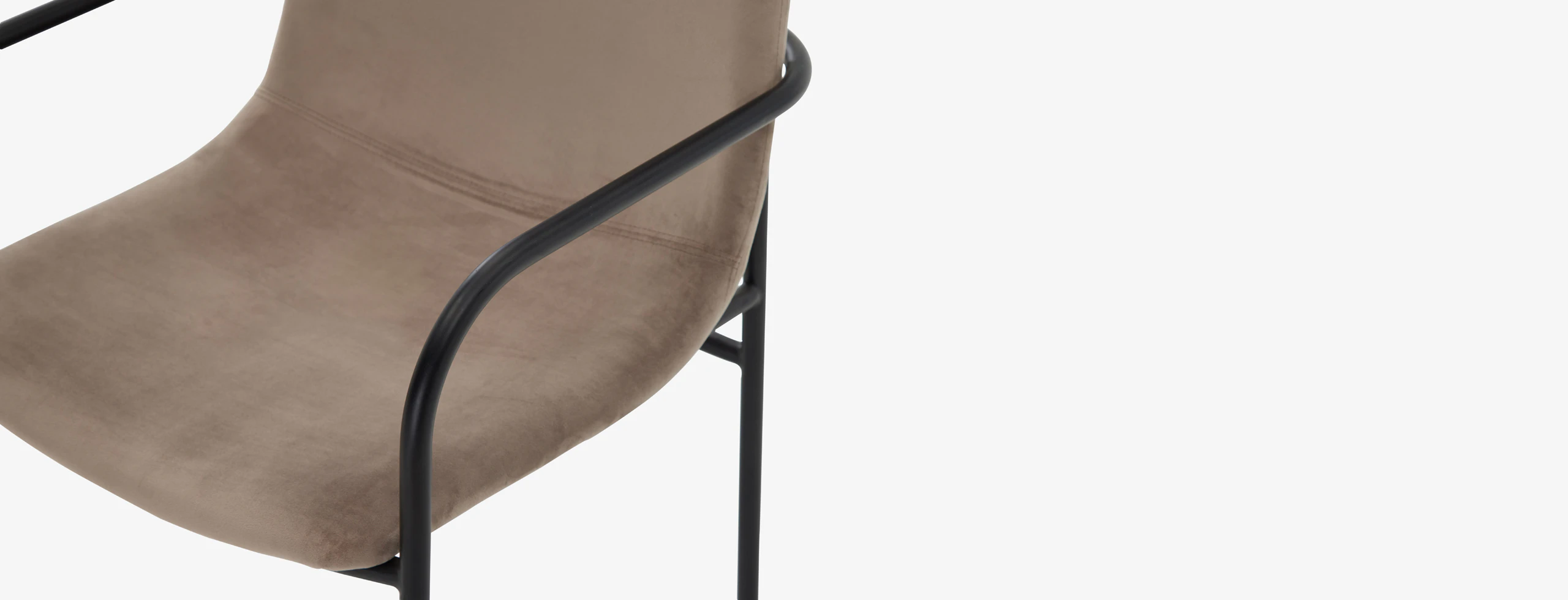 Rae Dining Arm Chair Gray Sky