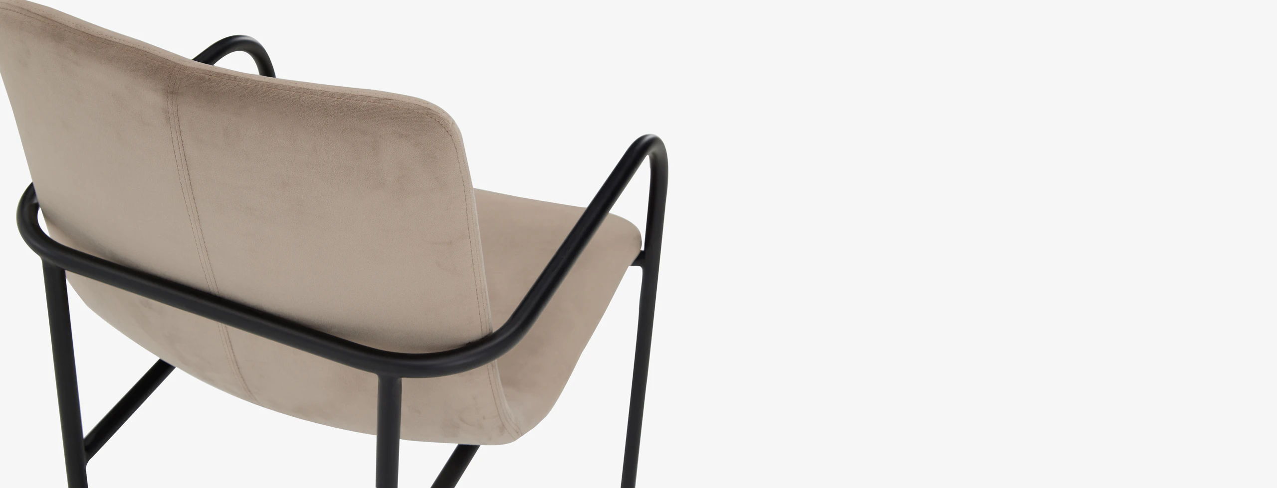 Rae Dining Arm Chair Gray Sky