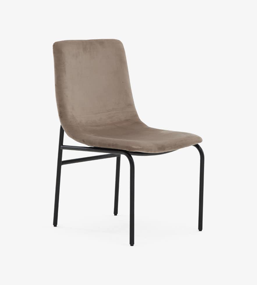 Rae Dining Side Chair Gray Sky