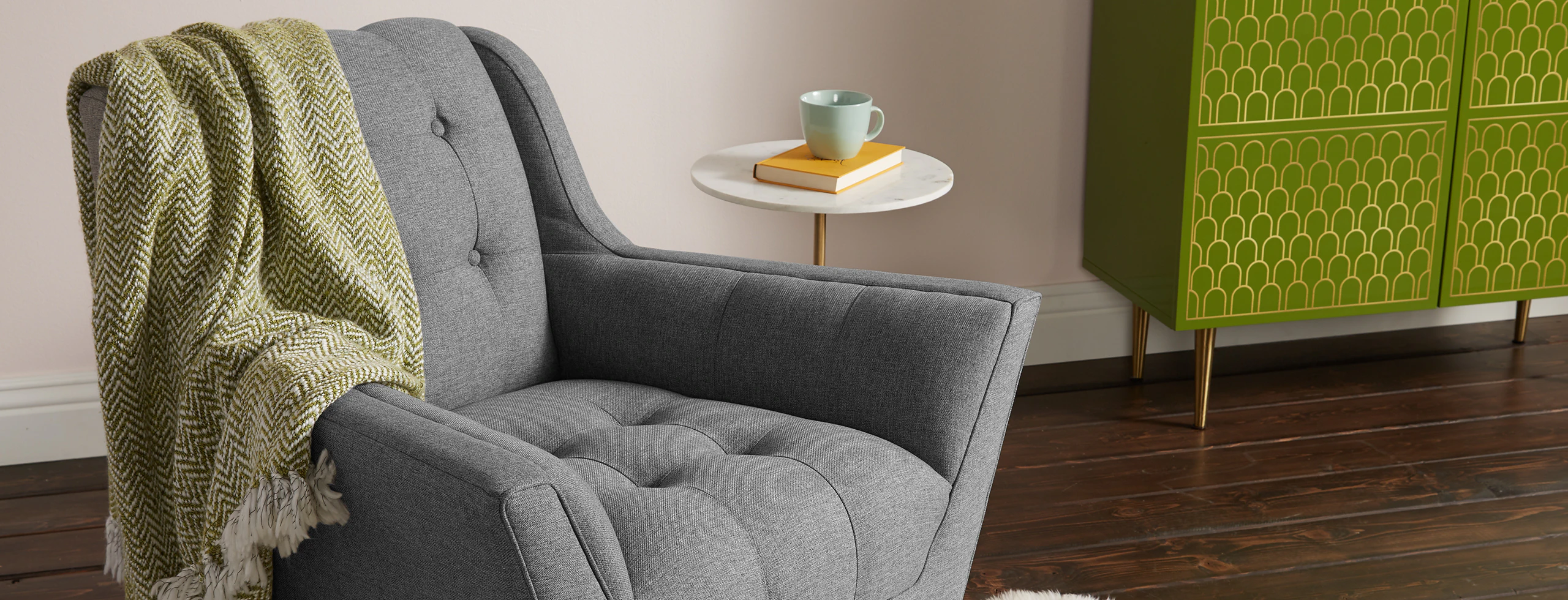 Fitzgerald Chair Taylor Felt Grey