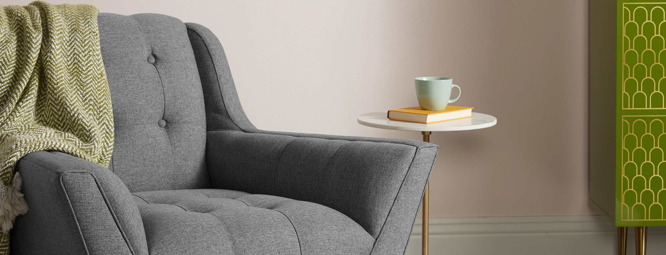 Fitzgerald Chair Taylor Felt Grey