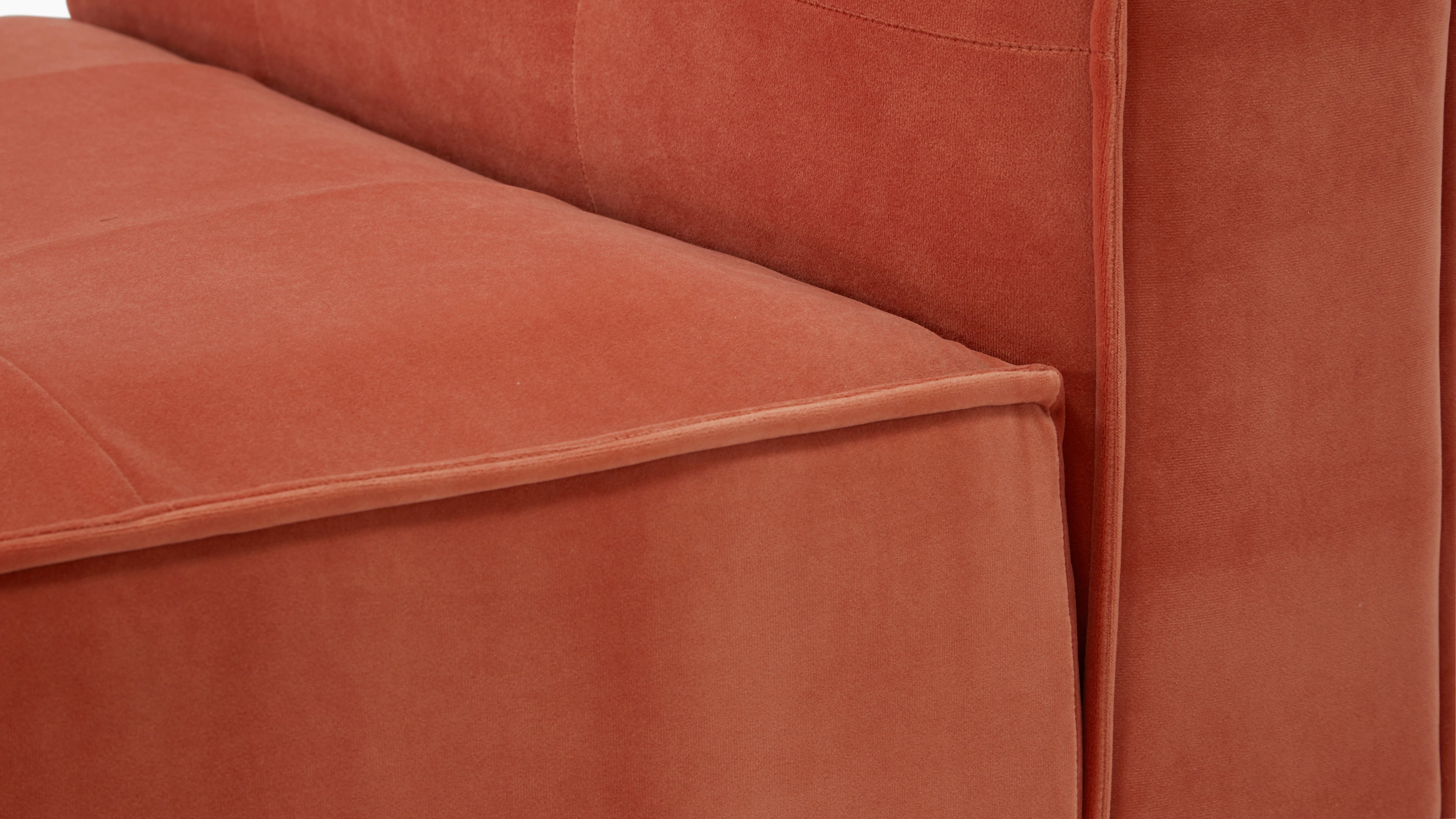 Matias Armless Chair Sorrento Coral