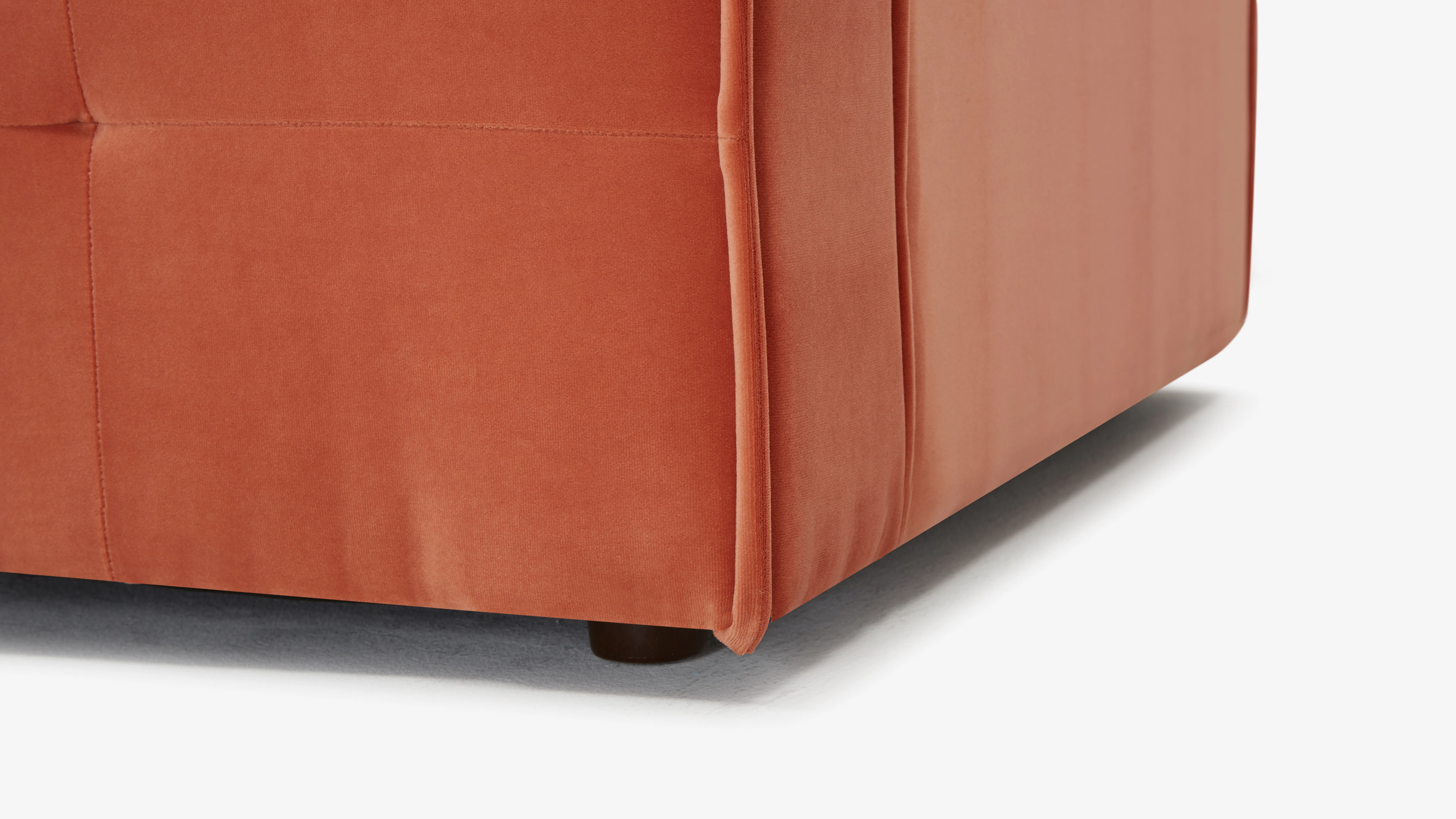 Matias Armless Chair Sorrento Coral